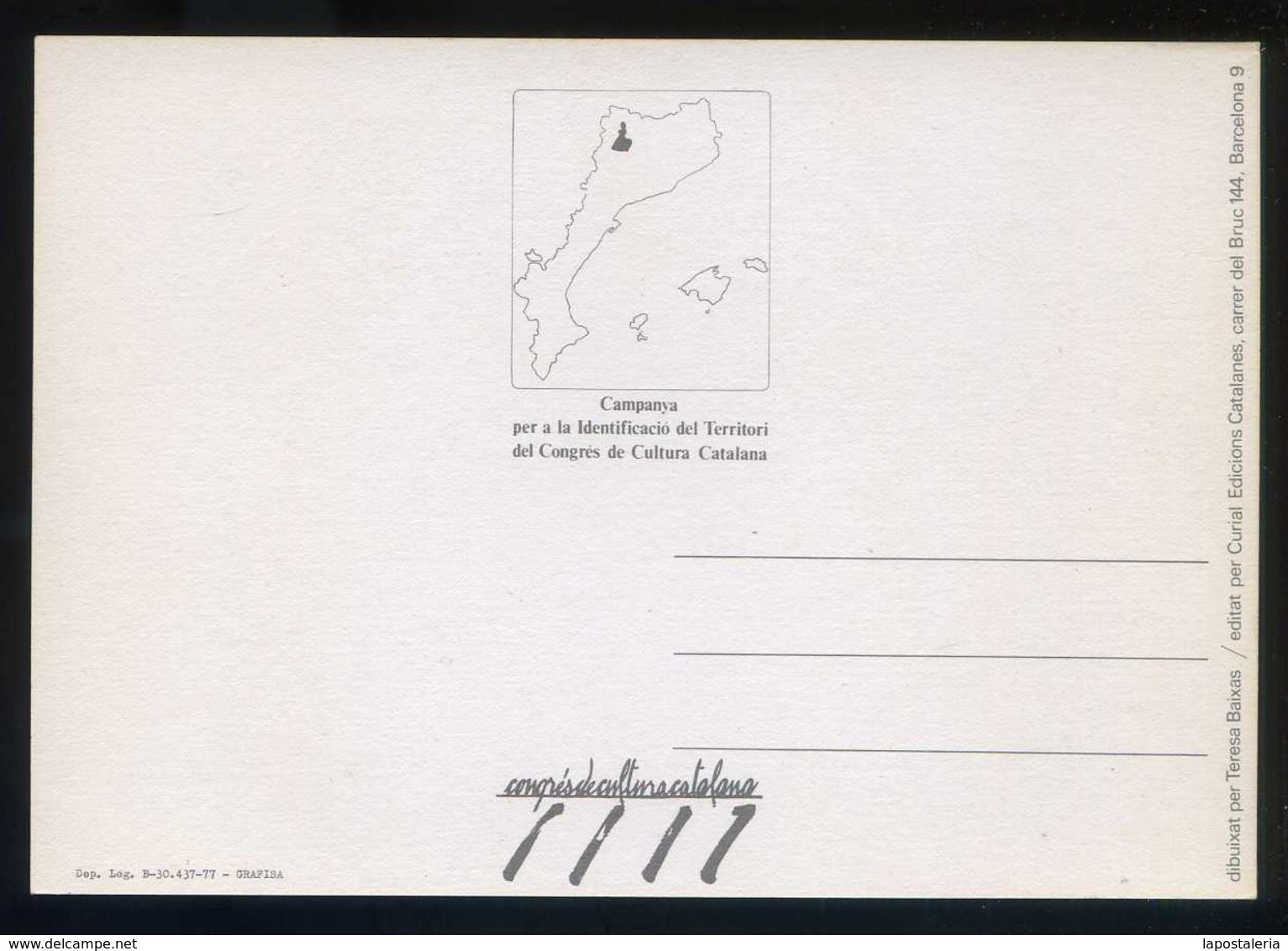 CCC 1977. *Campanya per la identificació del Territori* Lote 50 diferentes.