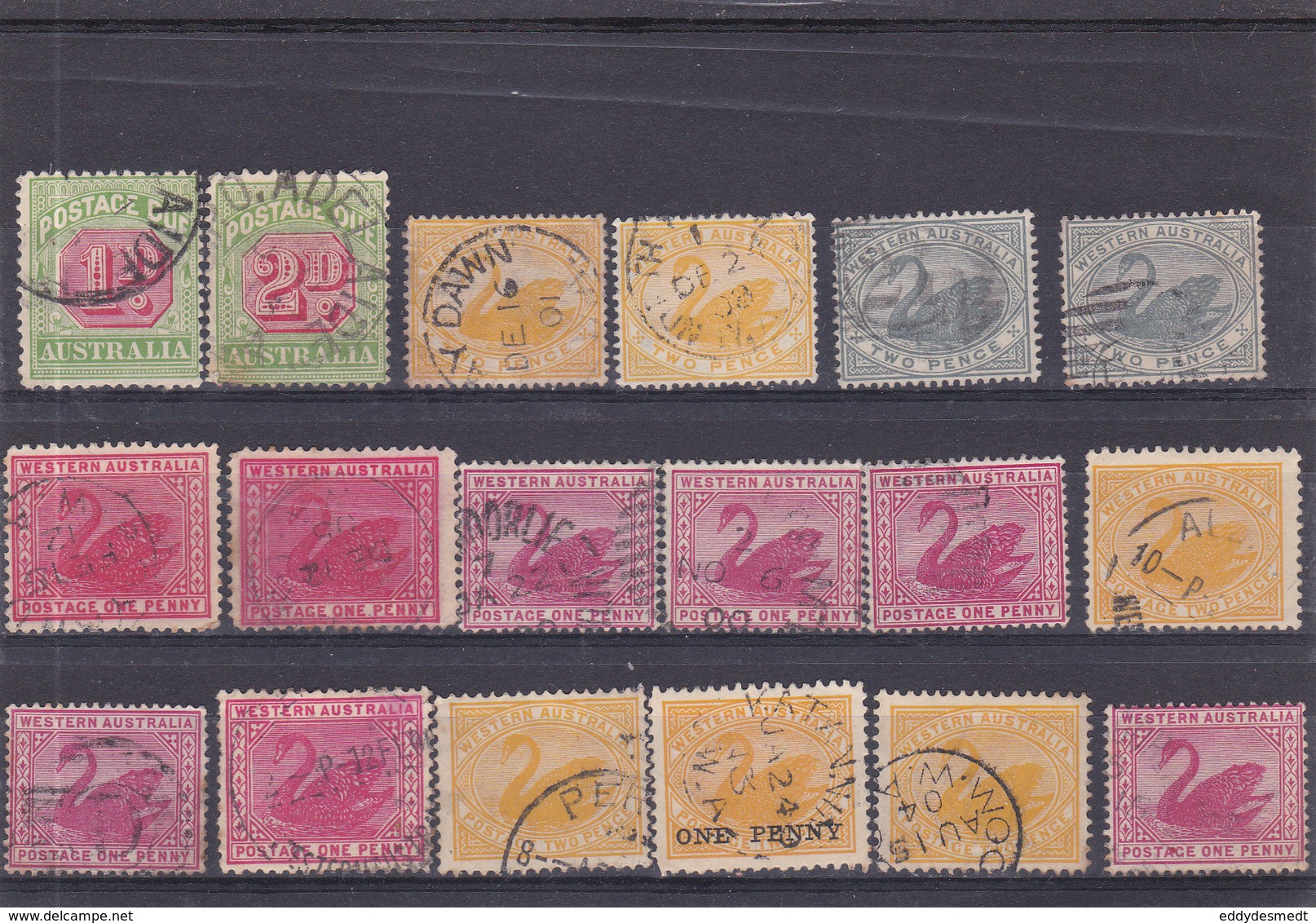 Lotje West Australie Kaart 371 - Collections (without Album)