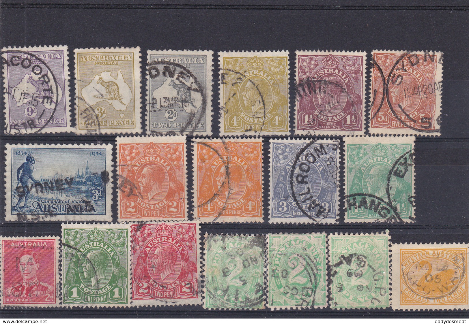 Lotje  Australie Kaart 372 - Collections (sans Albums)