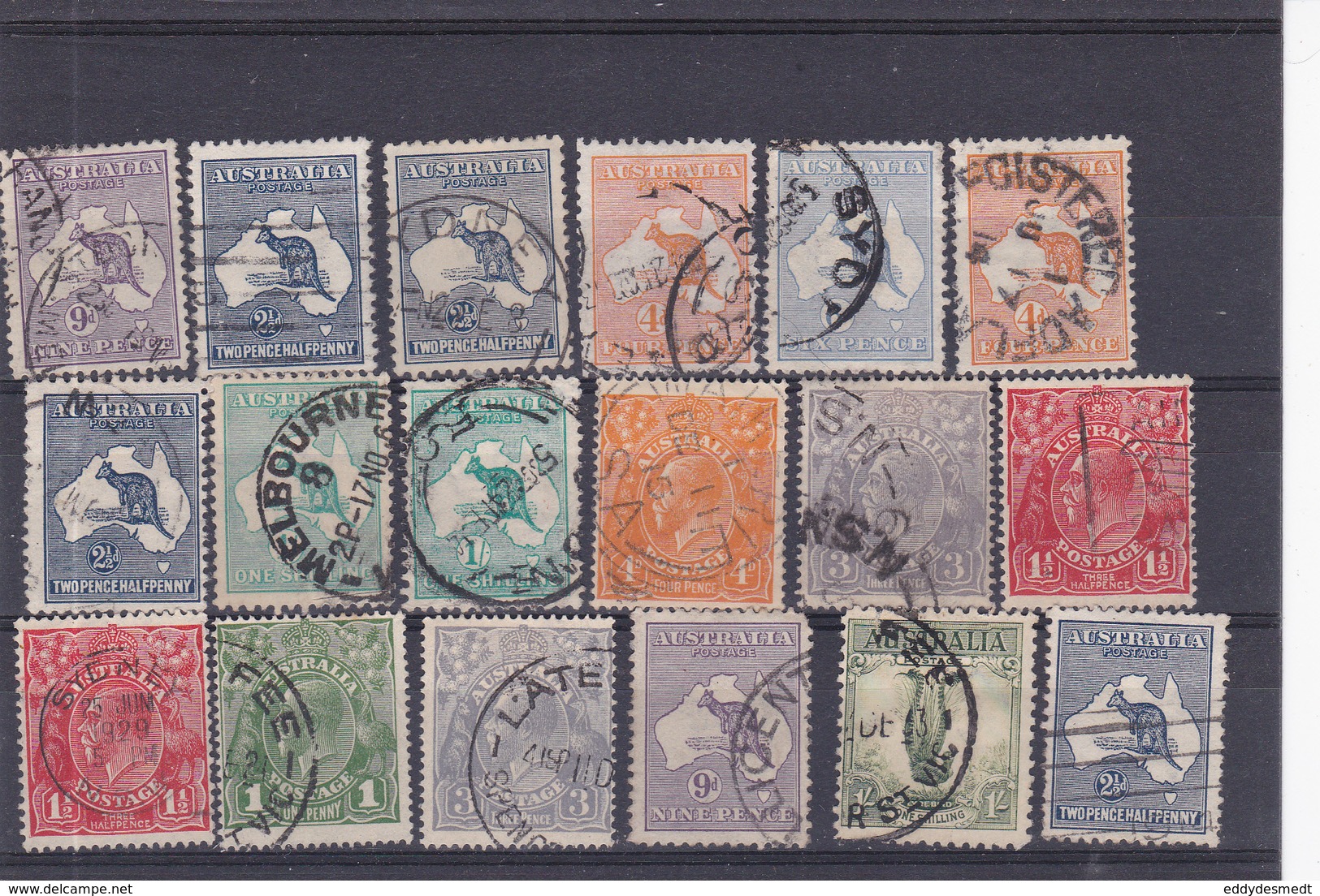 Lotje  Australie Kaart 373 - Collections (sans Albums)