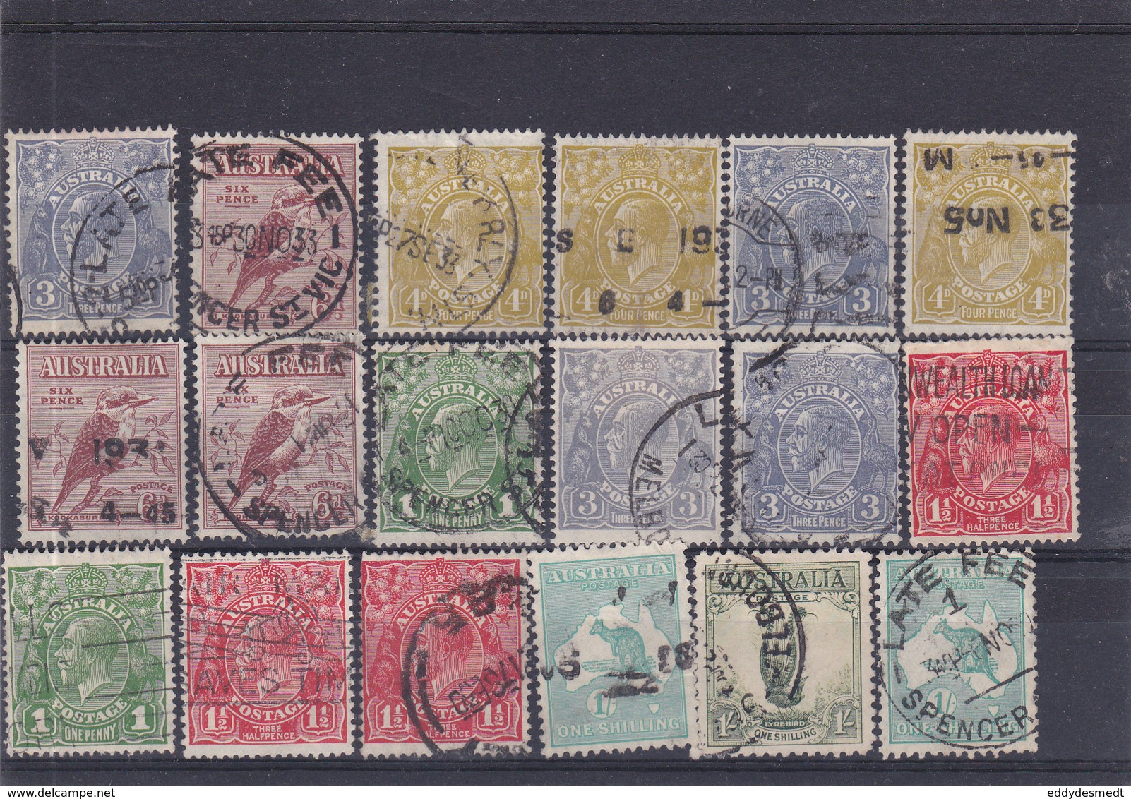 Lotje  Australie Kaart 376 - Collections (sans Albums)