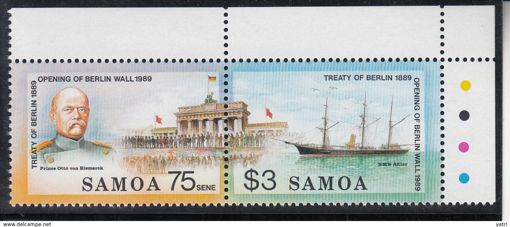 Samoa (1990) - Trattato Di Berlino ** MNH - Samoa