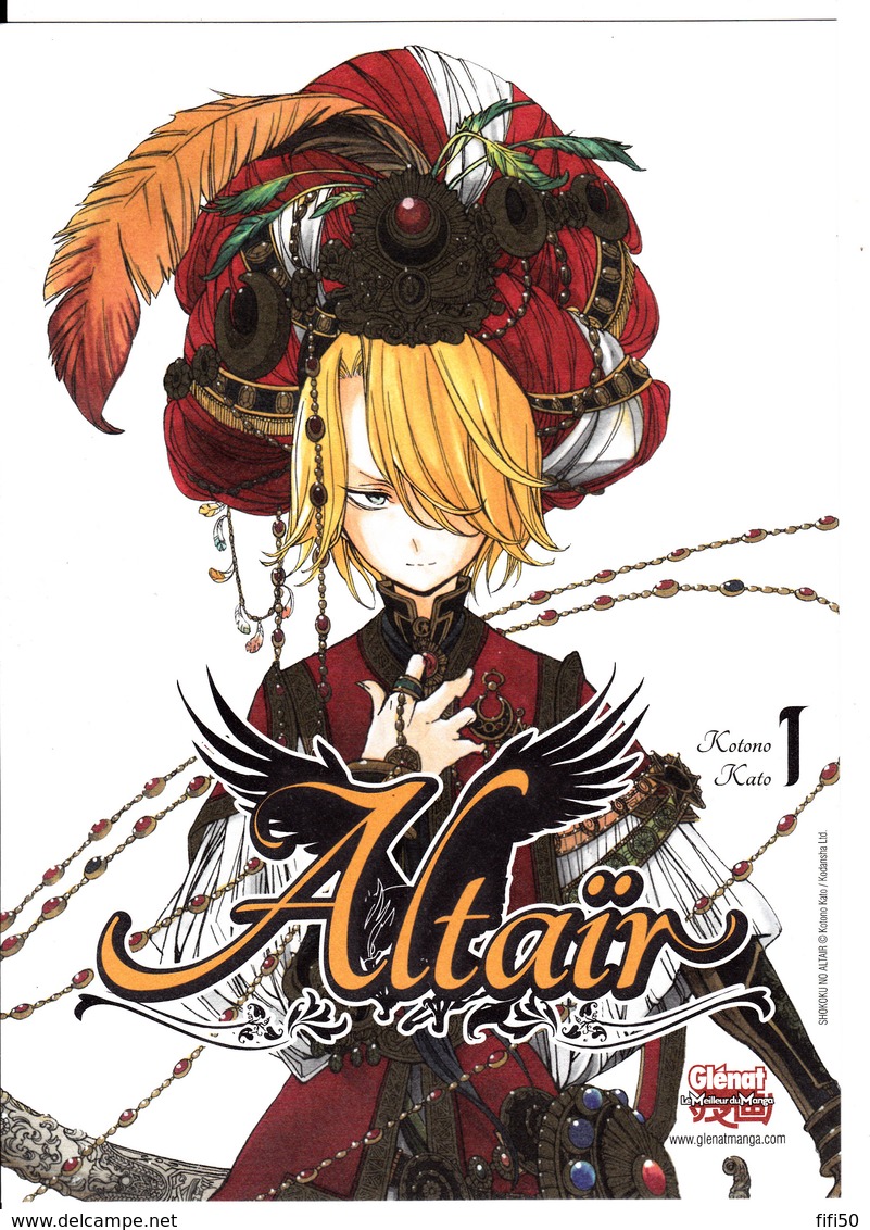 ALTAIR KOTONO KATO  Glenat Manga - Ilustradores G - I