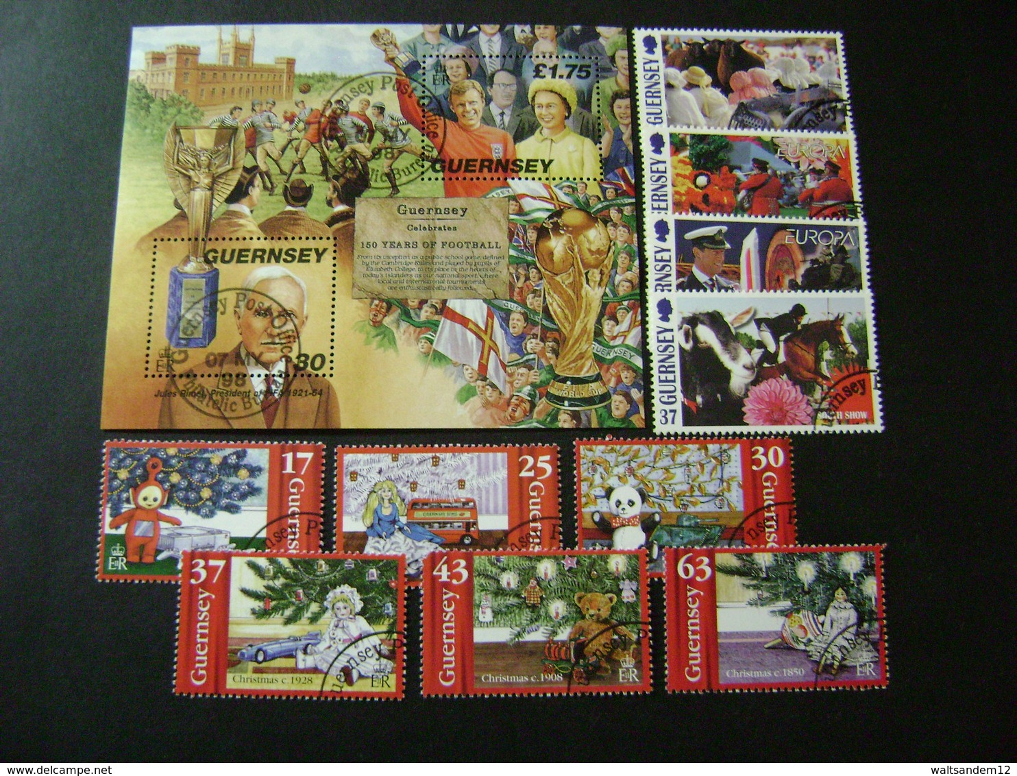 Guernsey 1998 Commemorative/special Issues (SG 760-769, 774-779, Ms780, 781-784, 810-815) 2 Images - Used - Guernsey