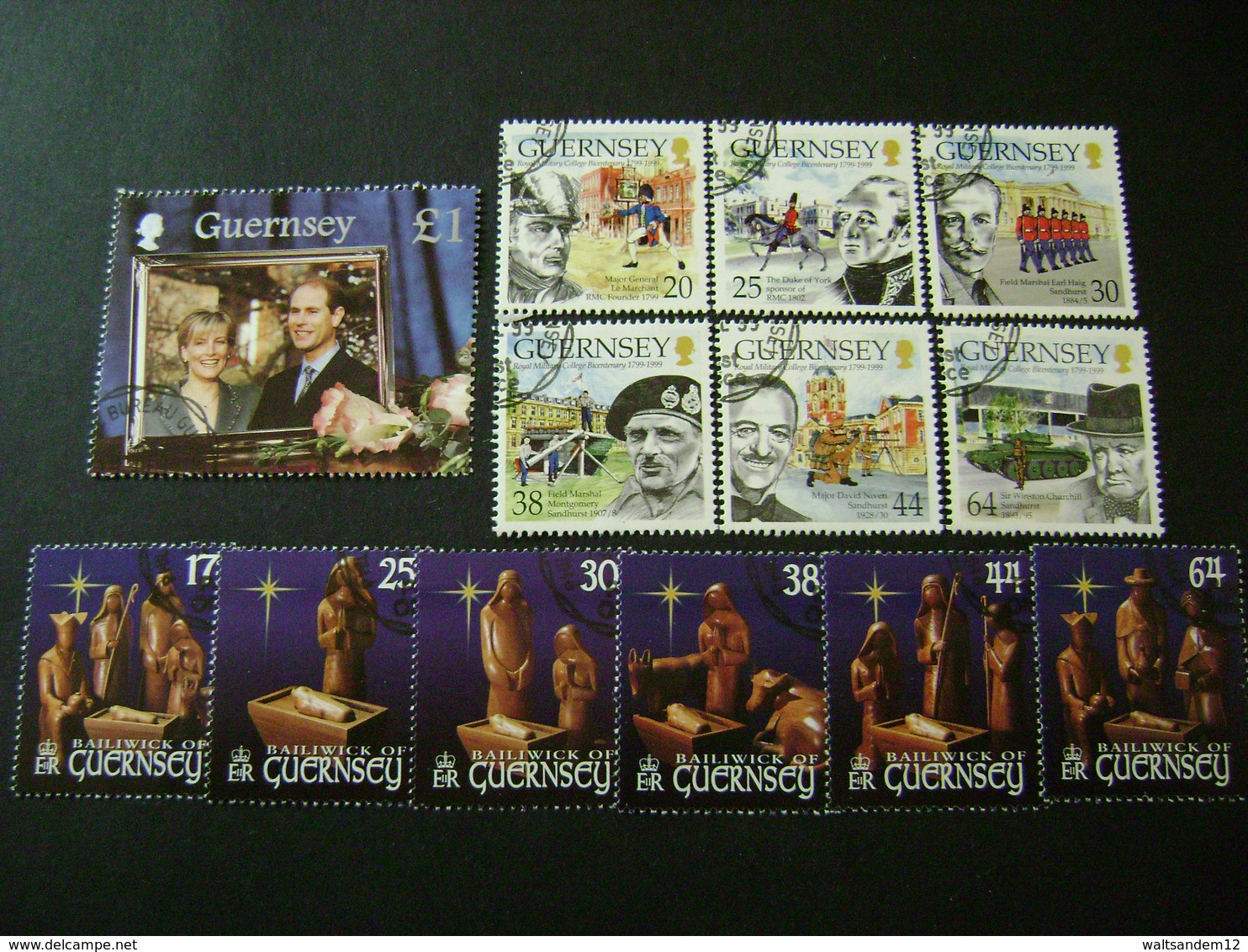 Guernsey 1999 Commemorative/special Issues (SG 817-849) 2 Images - Used - Guernsey