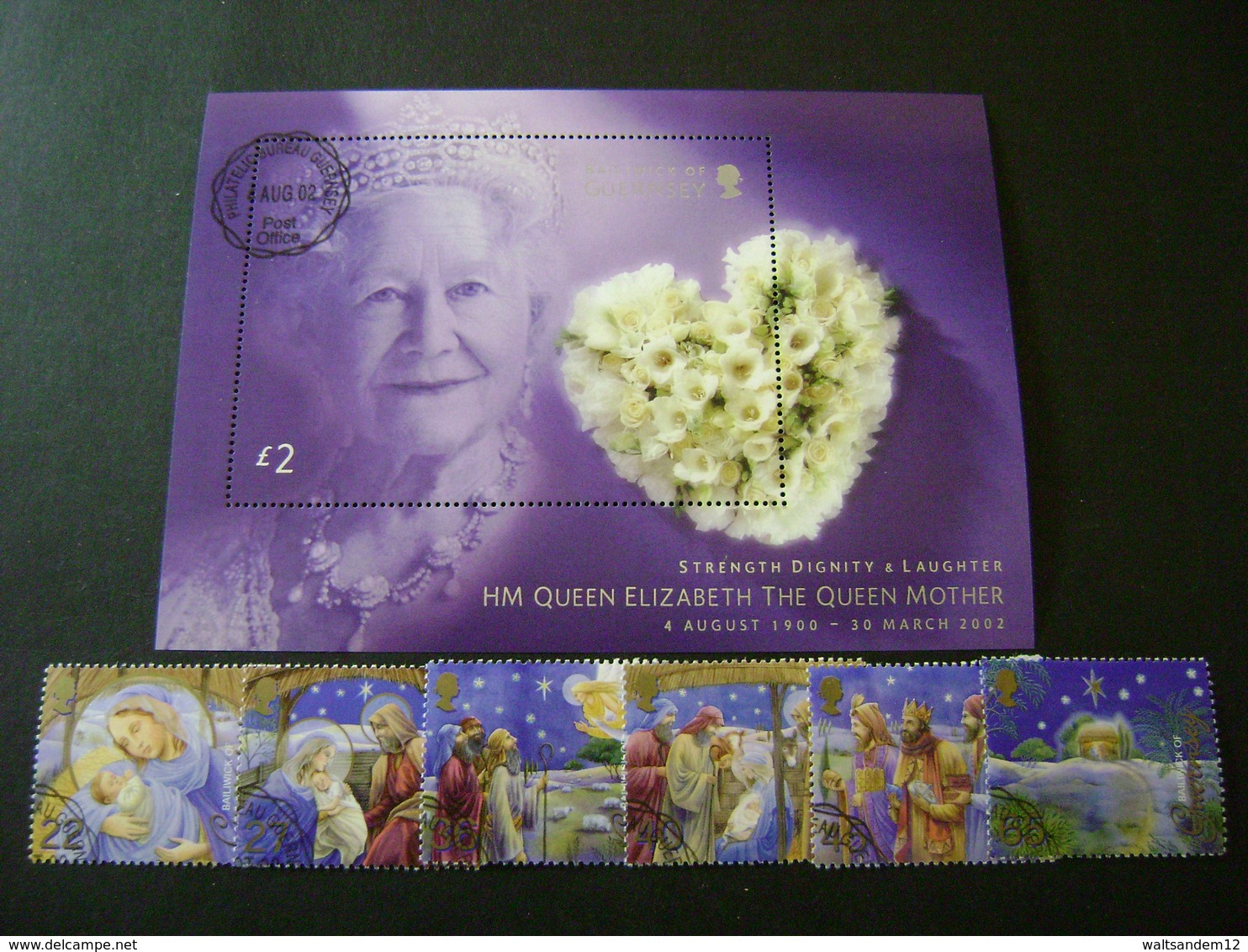 Guernsey 2002 Commemorative/special Issues (SG 935-940, 942-953, Ms954, 955-970, Ms971, 972-977) 3 Images - Used - Guernsey