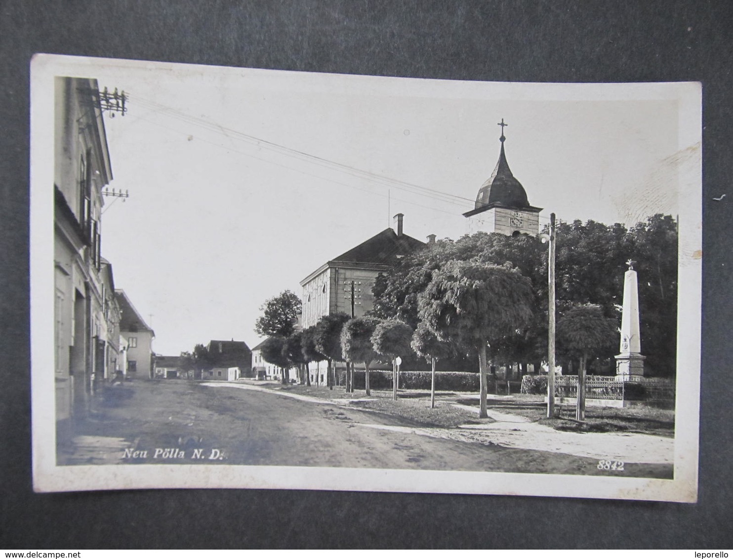 AK NEUPÖLLA Pölla B. Zwettl Strasse 1938 ///  D*35333 - Zwettl