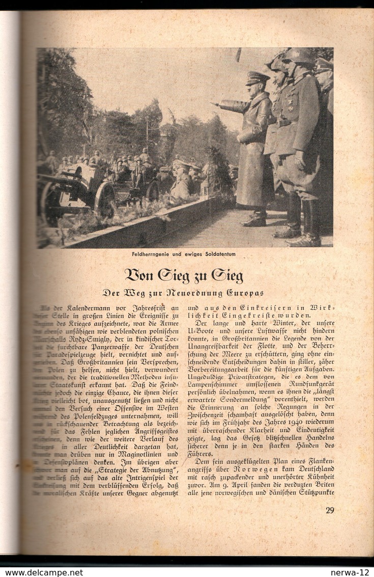 Militaria 2. Weltkrieg Buch Von 1941 "Der Ravensburger Heimatkalender 1941" - Deutsch