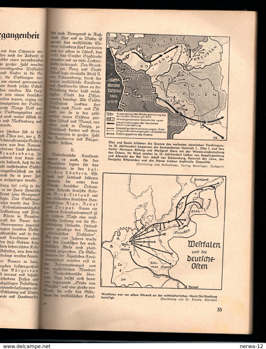 Militaria 2. Weltkrieg Buch von 1941 "Der Ravensburger Heimatkalender 1941"