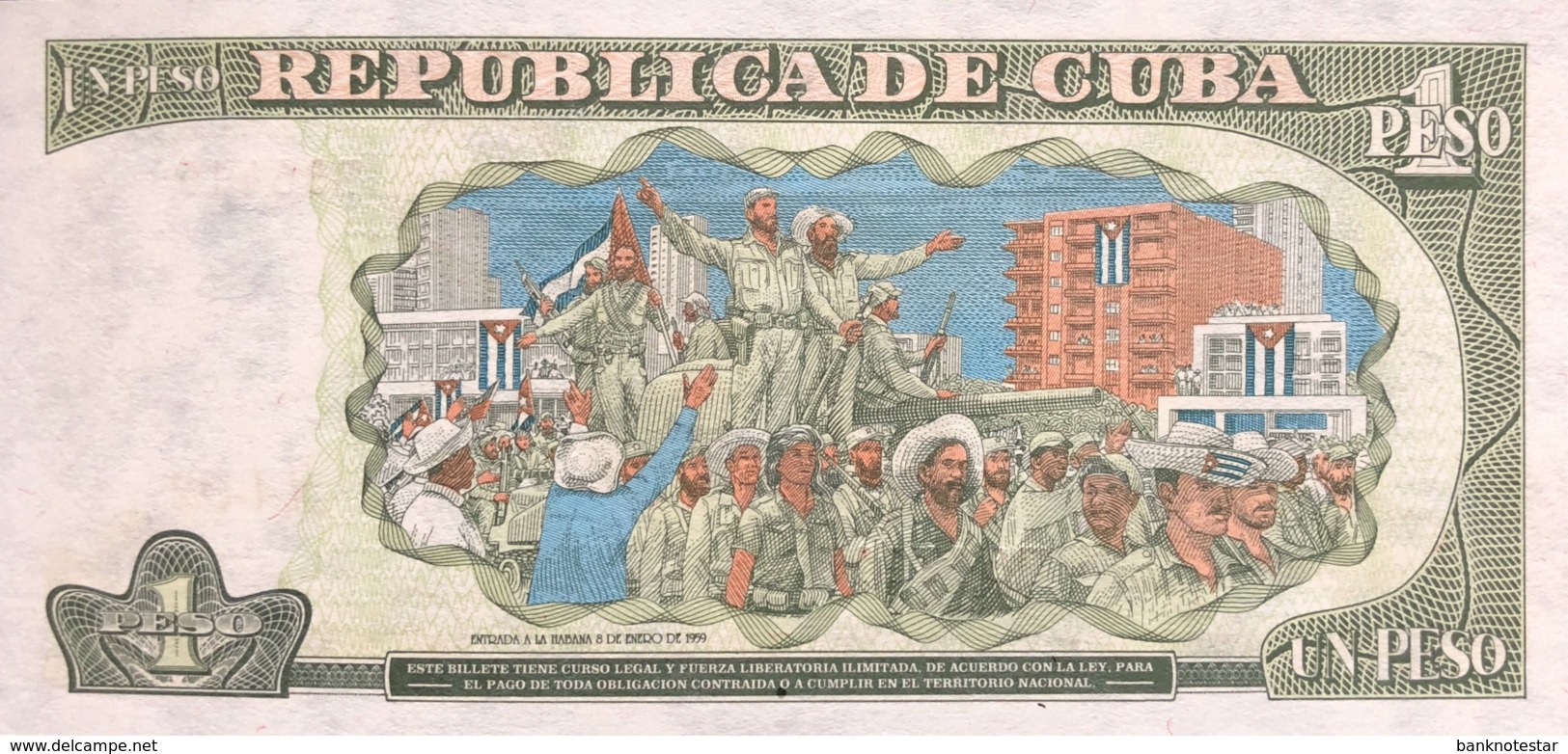 Cuba 1 Peso, P-112 (1995) - UNC - Kuba