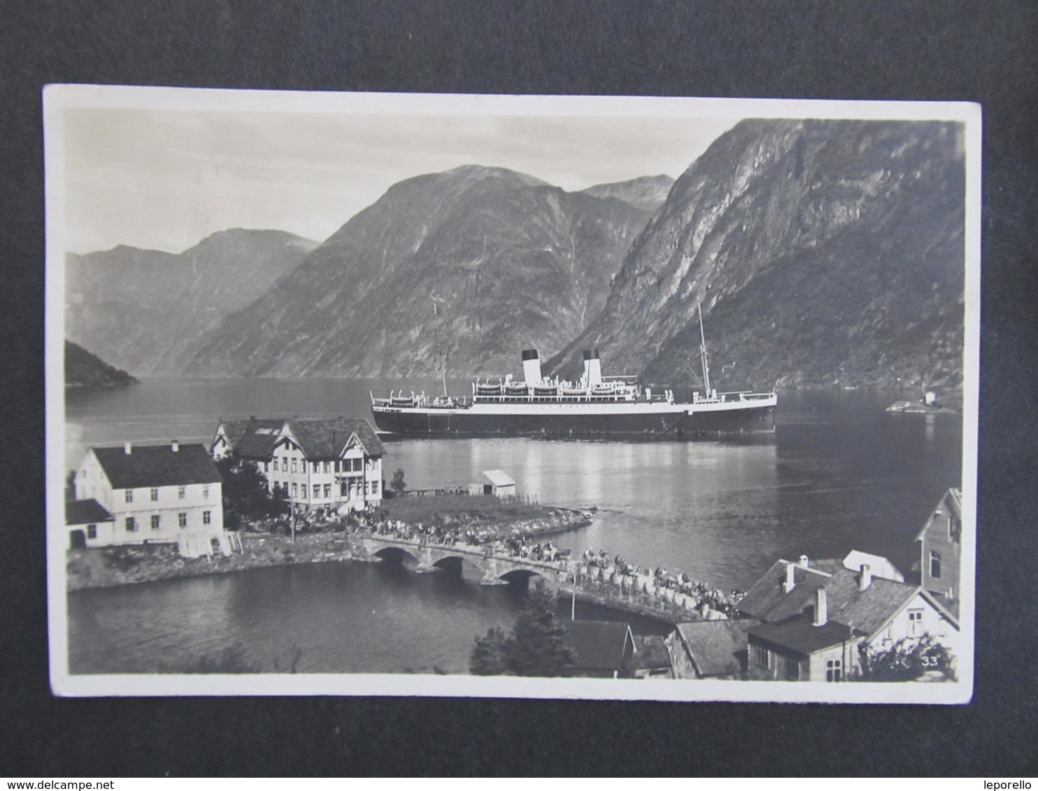 AK HELLESYLT 1938 Schiff  ///  D*35347 - Norwegen