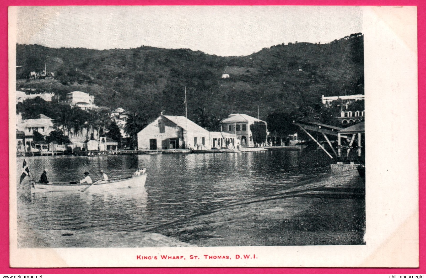 Cpa - Antilles - King's Wharf - St Thomas - D.W.I. - Saint Thomas - Animée - Autres & Non Classés