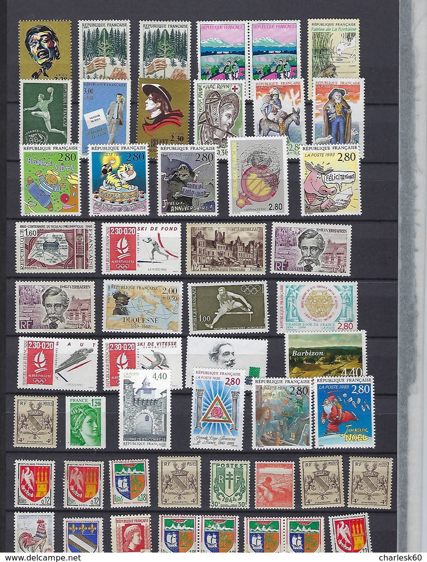 France Collection De 270 Timbres Neufs - Collections