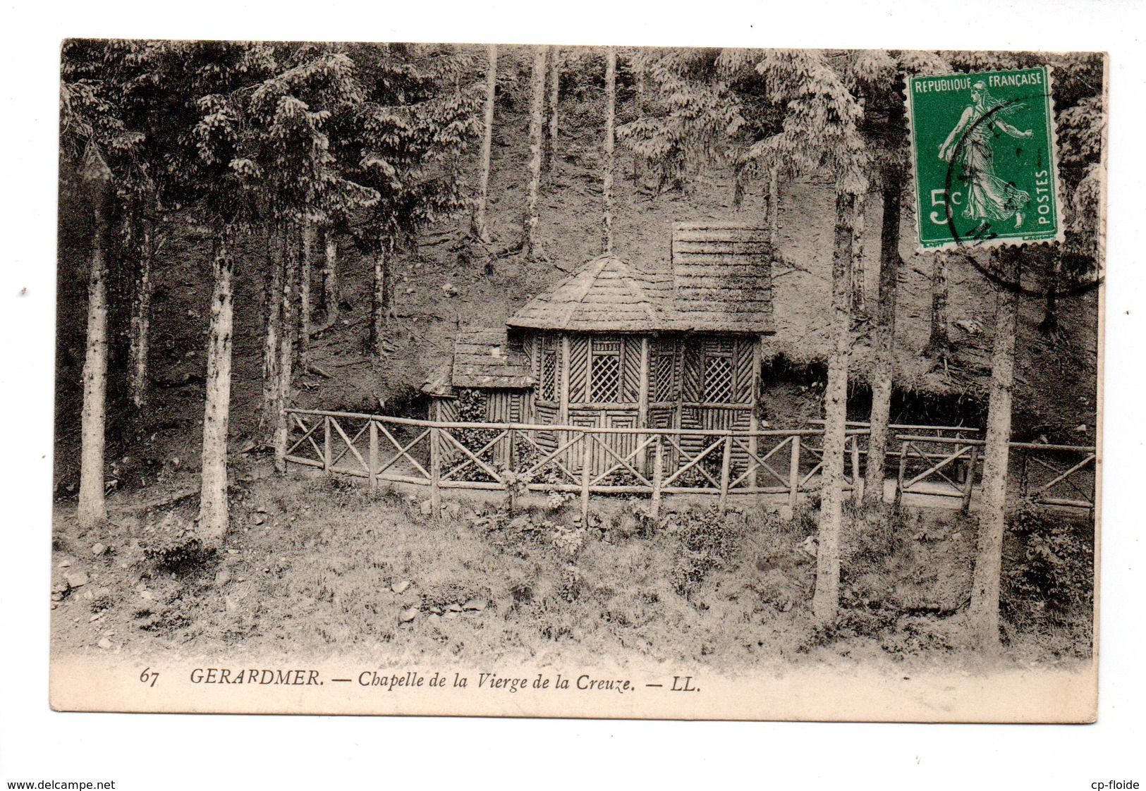 88 - GÉRARDMER . CHAPELLE DE LA VIERGE DE LA CREUZE - Réf. N°19891 - - Gerardmer