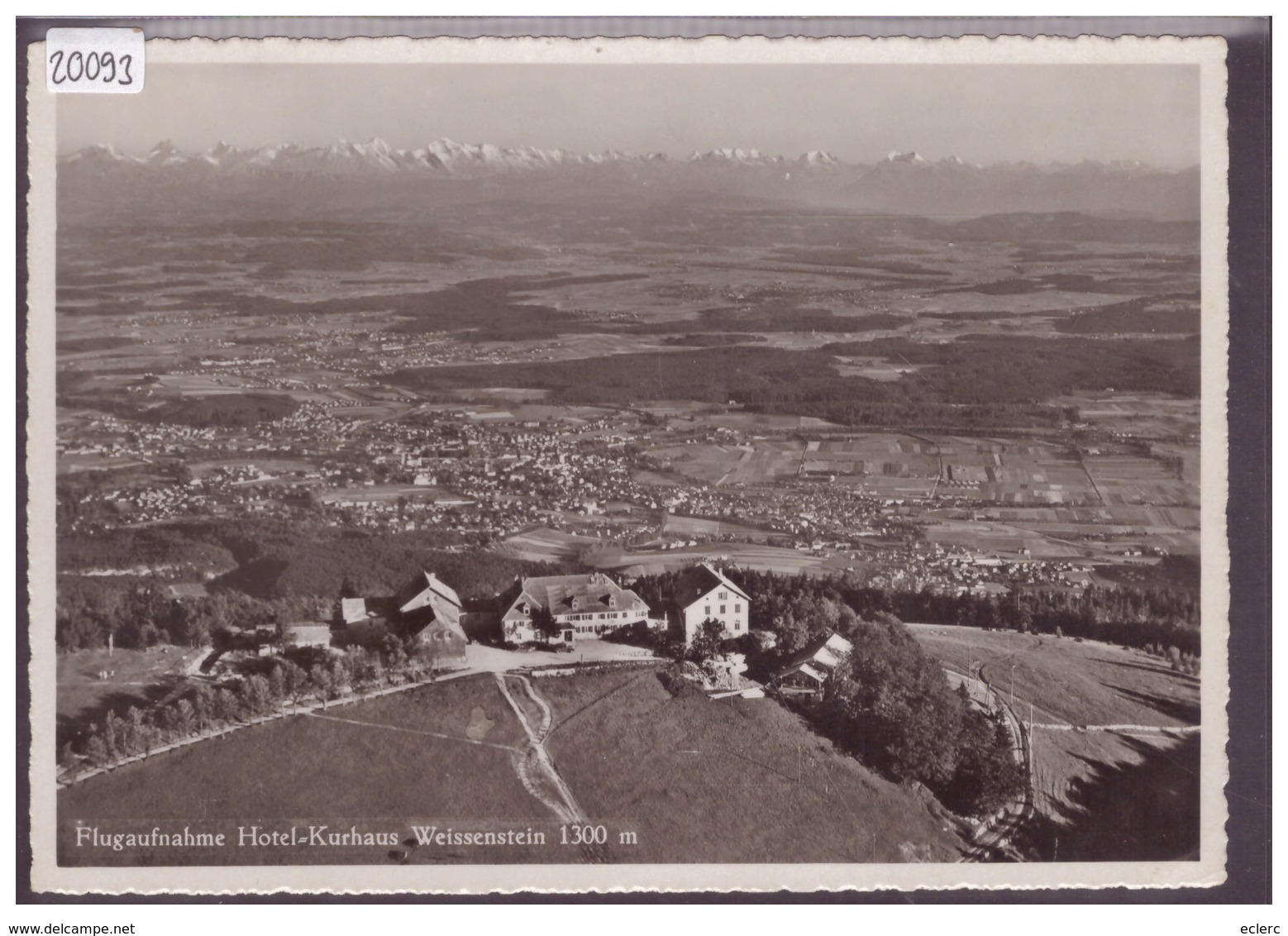 GRÖSSE 10x15cm - HOTEL KURHAUS WEISSENSTEIN - TB - Sonstige & Ohne Zuordnung