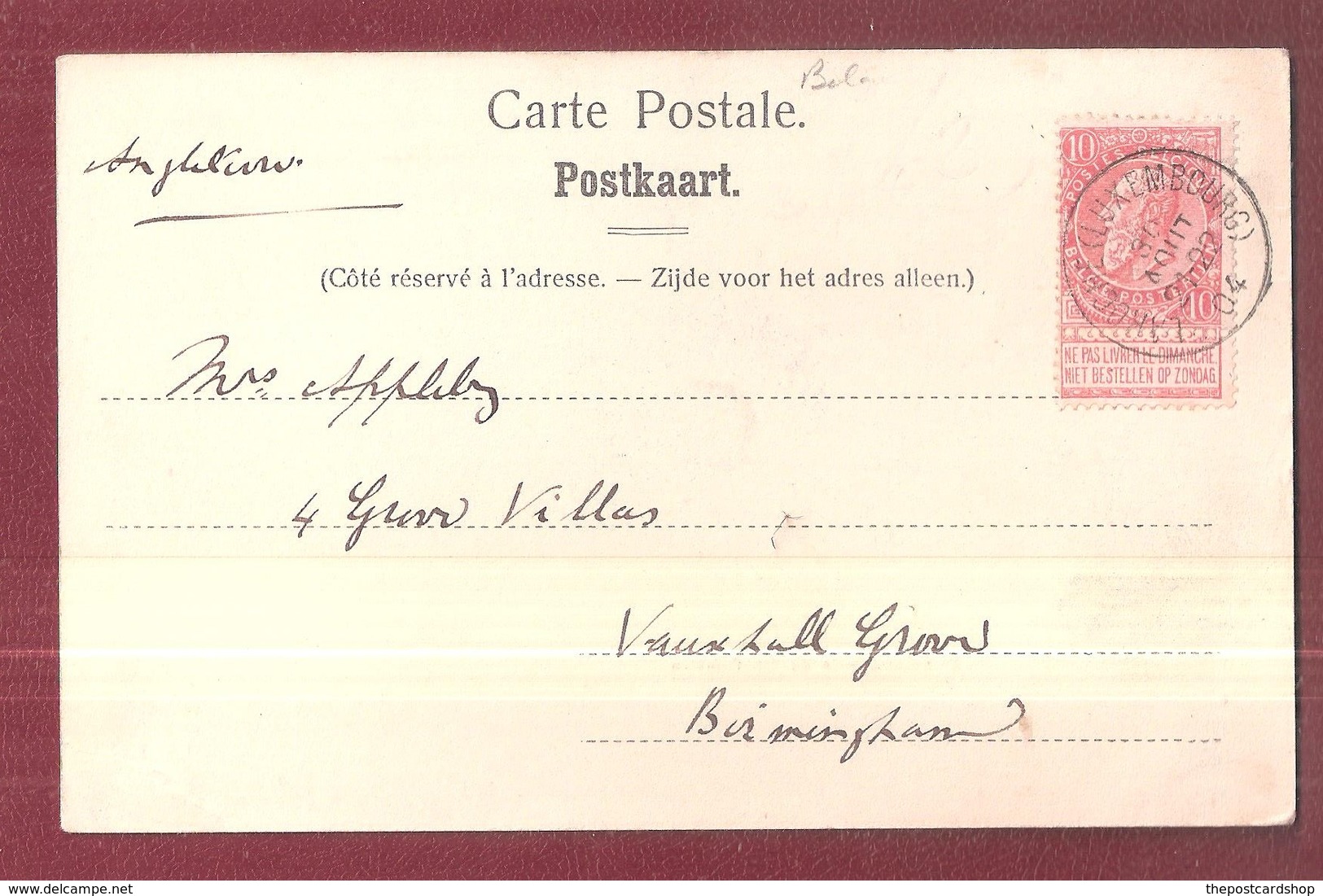 CPA - Good Local Postmark Of LA ROCHE EN ARDENNE - Panorama Pris De St Quallyn - Nels Série 26 N° 43 - La-Roche-en-Ardenne