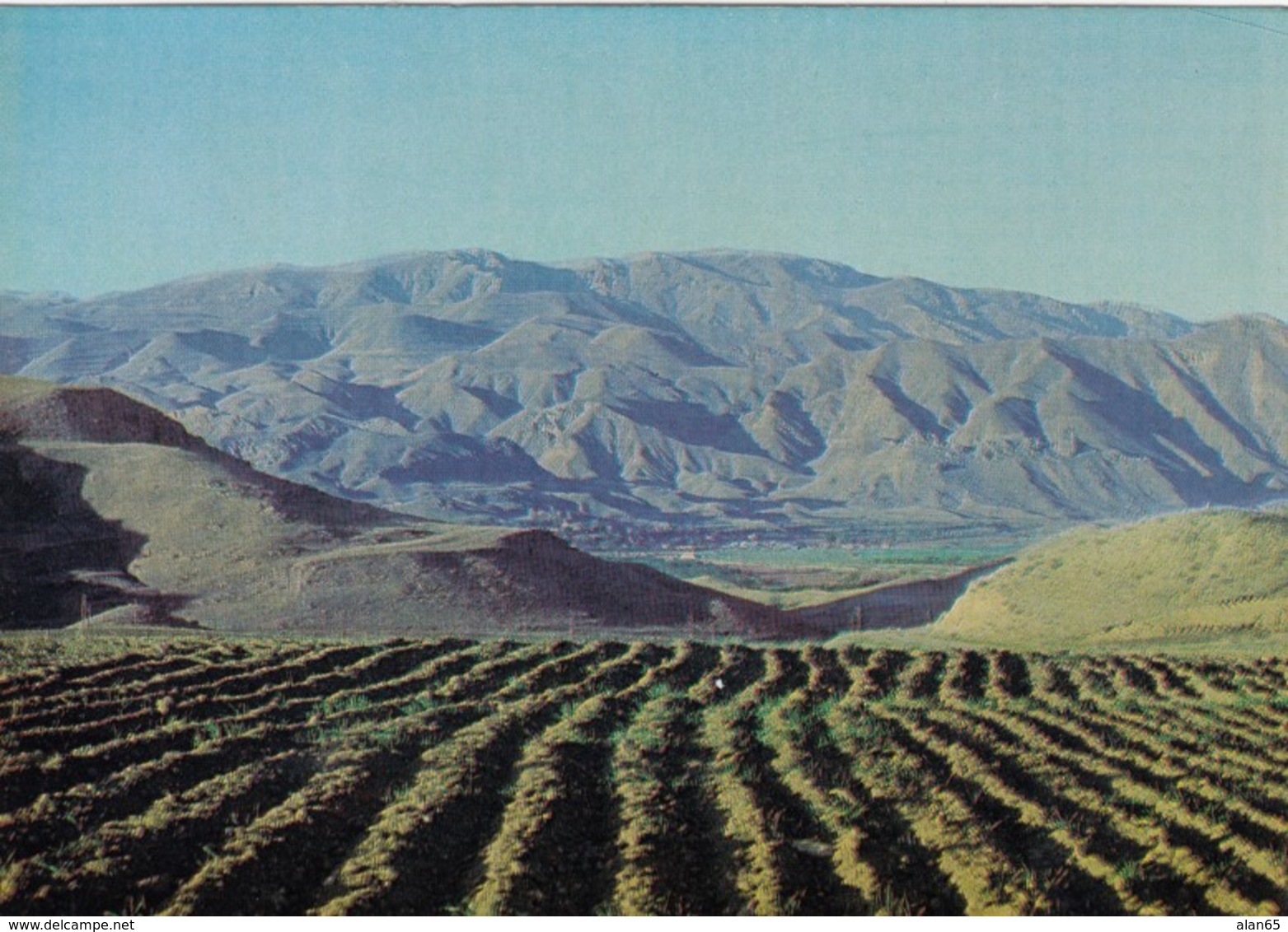 Armenia, Mountain Scenary, Some Type Of Agriculture(?), Soviet-era Issued C1970s Vintage Postcard - Armenia