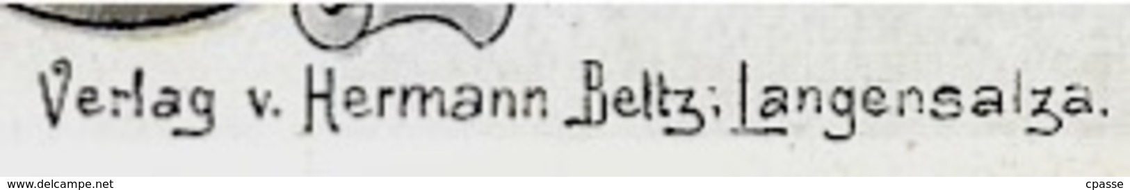 Rare CPA AK Litho "Denkmäler Bei LANGENSALZA Auf Dem Schlachtfelde Vom Juni 1866" ° Verlag Hermann Beltz * MILITARIA - Bad Langensalza