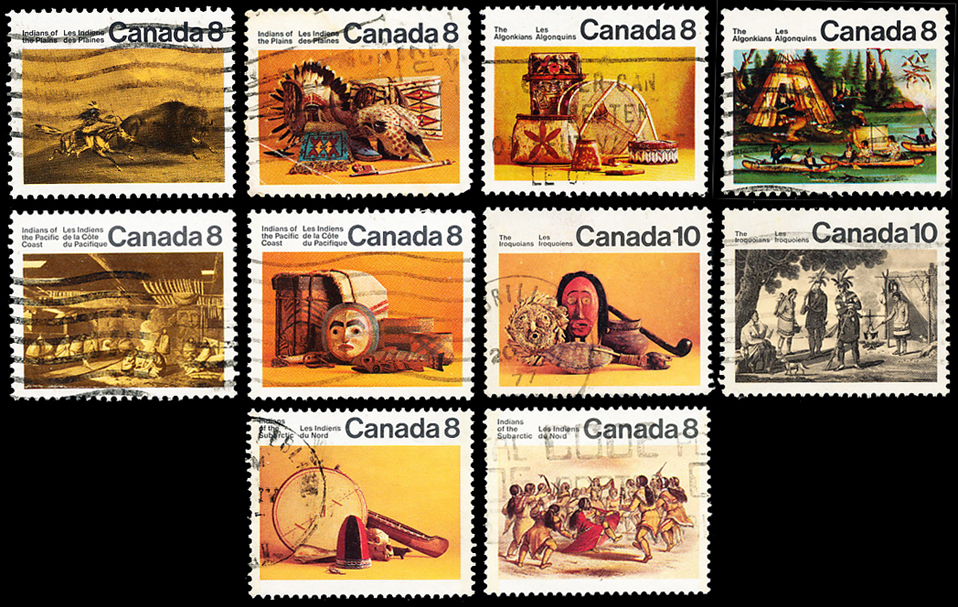 Canada (Scott No. 562-81 - Indiens / Indians) (o) Série /Complet / Set - Oblitérés