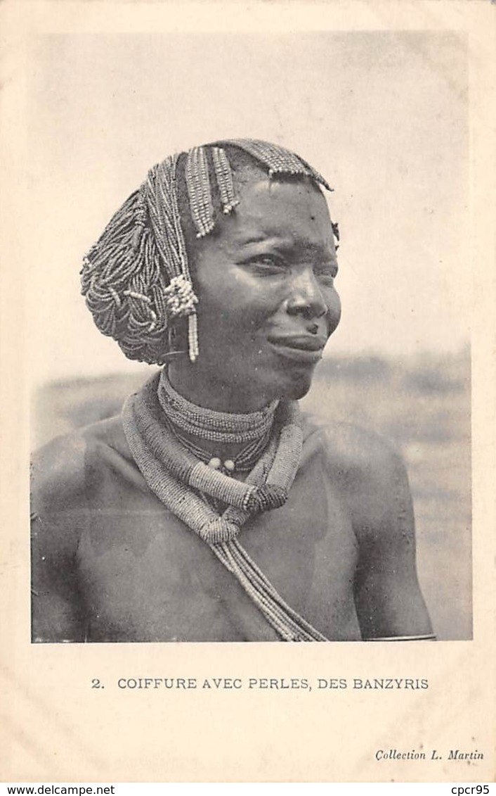 Centrafricaine . N° 51185 . Coiffure Avec Perles Des Banzyris - Centrafricaine (République)