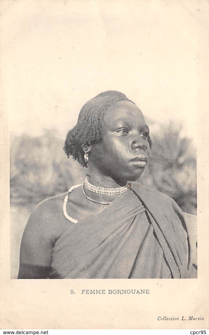 Centrafricaine . N° 51186 . Femme Bornouane - Centrafricaine (République)