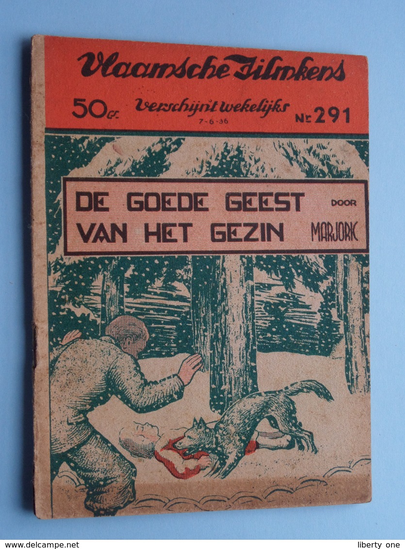 VLAAMSCHE FILMKENS ( Nr. 291 ) 7-6-36 : De GOEDE GEEST Van Het GEZIN ( Marjork ) ! - Giovani