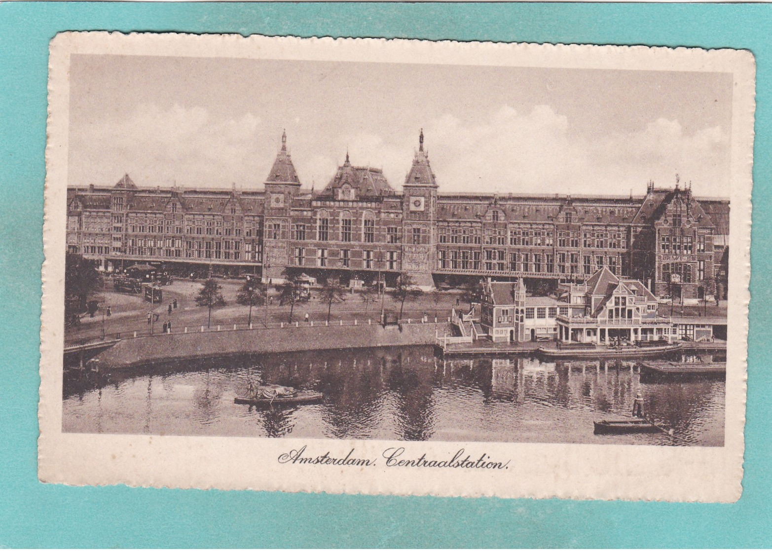 Old Post Card Of Amsterdam, North Holland, Netherlands , R72. - Amsterdam