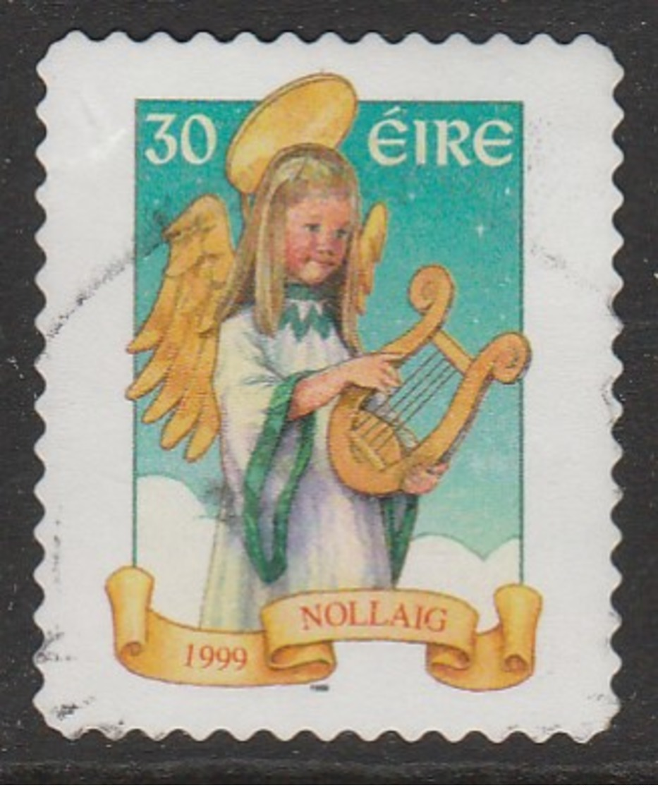 Ireland 1999 Christmas - Self-Adhesive Stamp 30 P Multicoloured SW 1200 O Used - Used Stamps