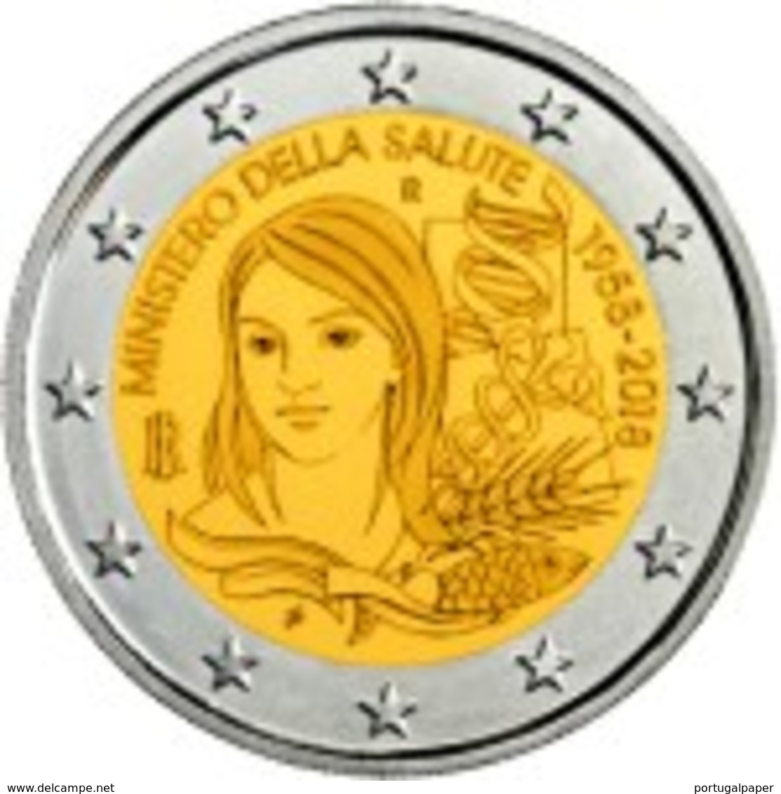 Itália 2 Euro Cc - Saúde  - 2018 UNC - Italie