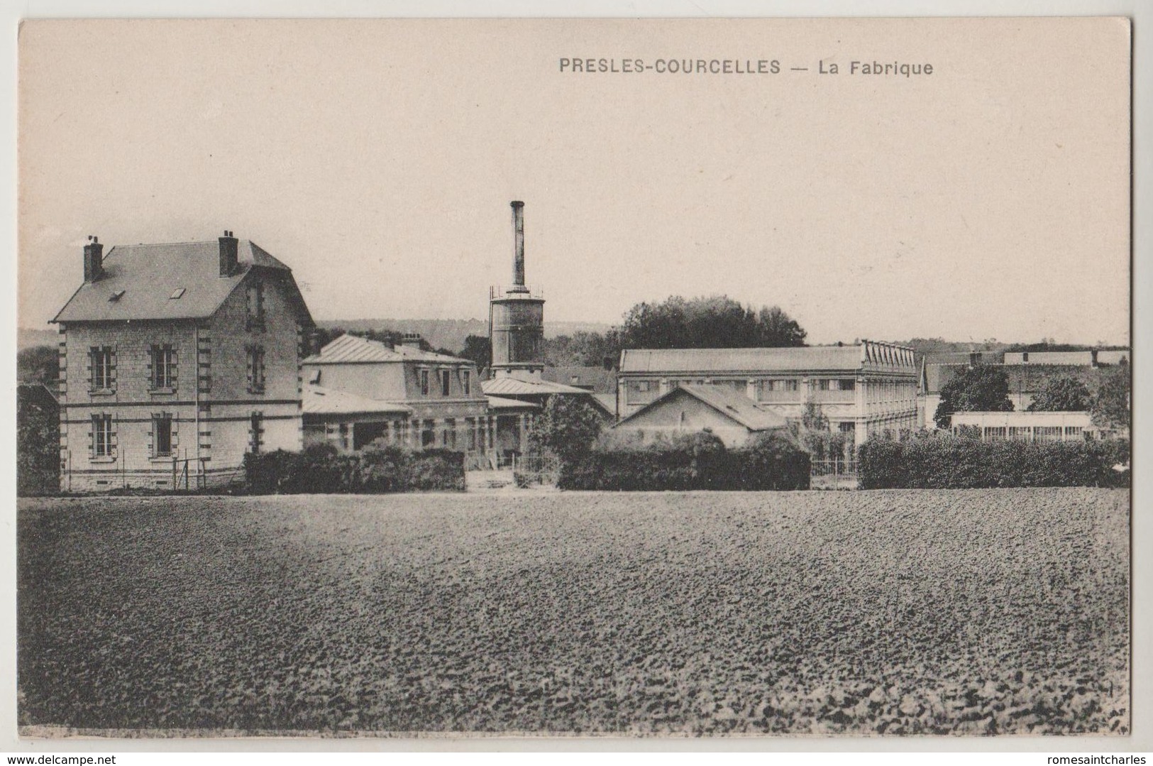 CPA 95 PRESLES COURCELLES La Fabrique - Presles