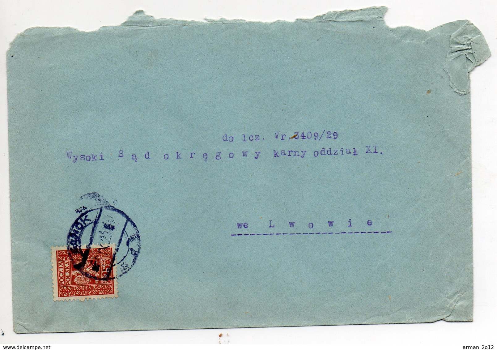 Poland Sanok1929 - Covers & Documents