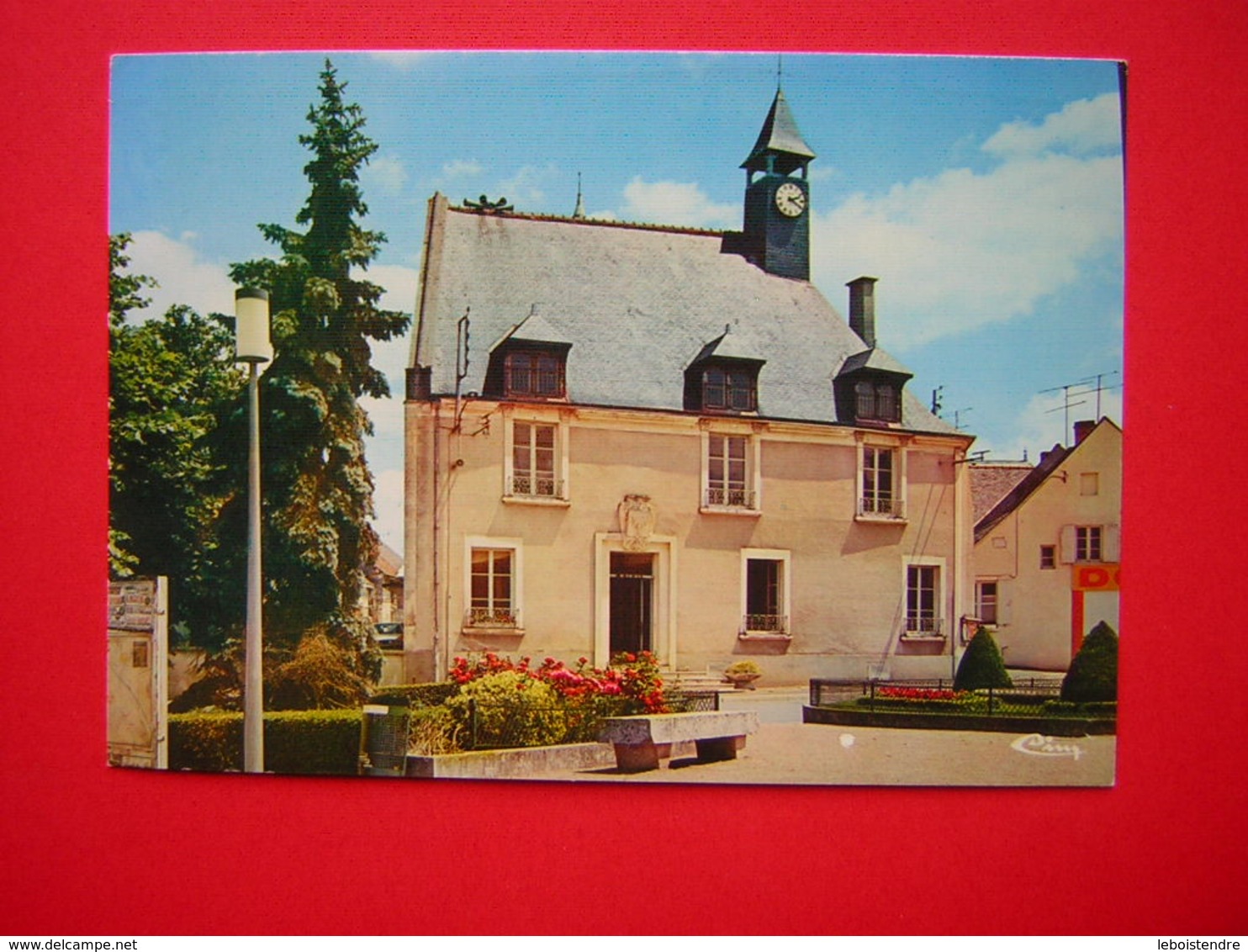 CPM   ECUEILLE Indre  LA MAIRIE    VOYAGEE 1990 - Autres & Non Classés