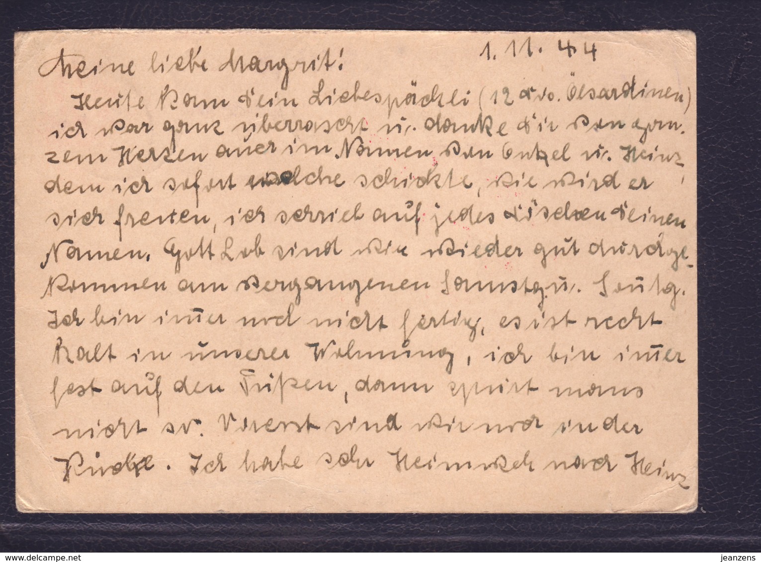 Ganzsache Antwort/Entier Postal Réponse 20 Rp Obl München 01.11.1944 -> Glarus - Zensur/Censored/Censure D München - Entiers Postaux