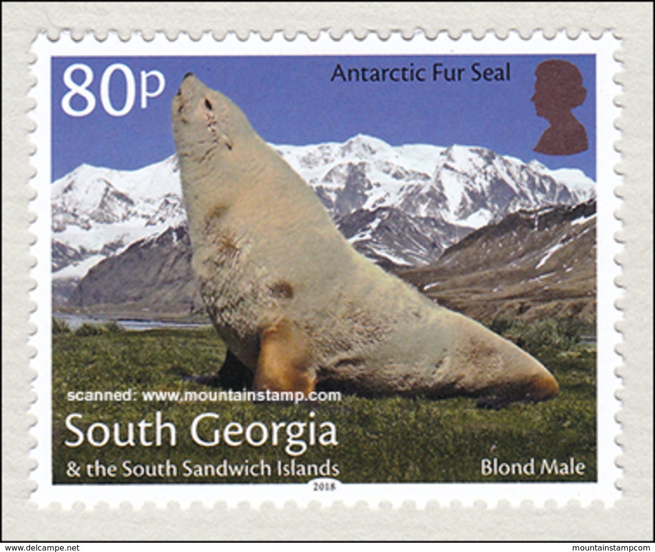 South Georgia 2018 Mountains Mount Paget 2935 M (highest Mountain On South Georgia) MNH ** - Südgeorgien