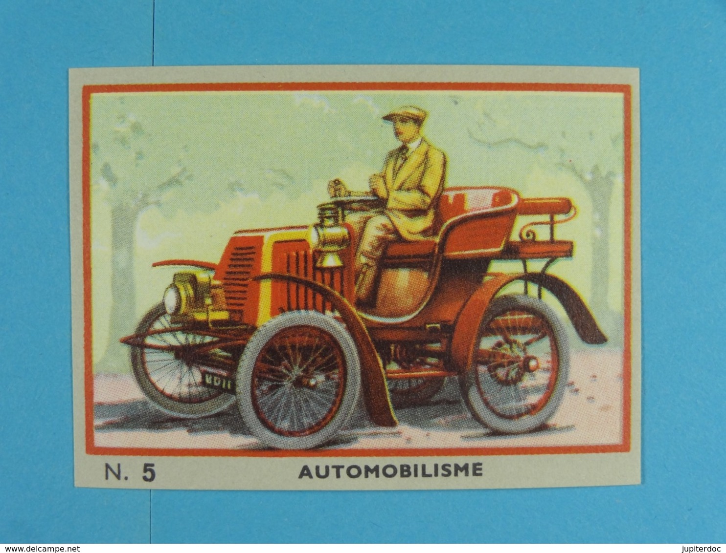 Lot de 8 chromos Jacques Automobilisme