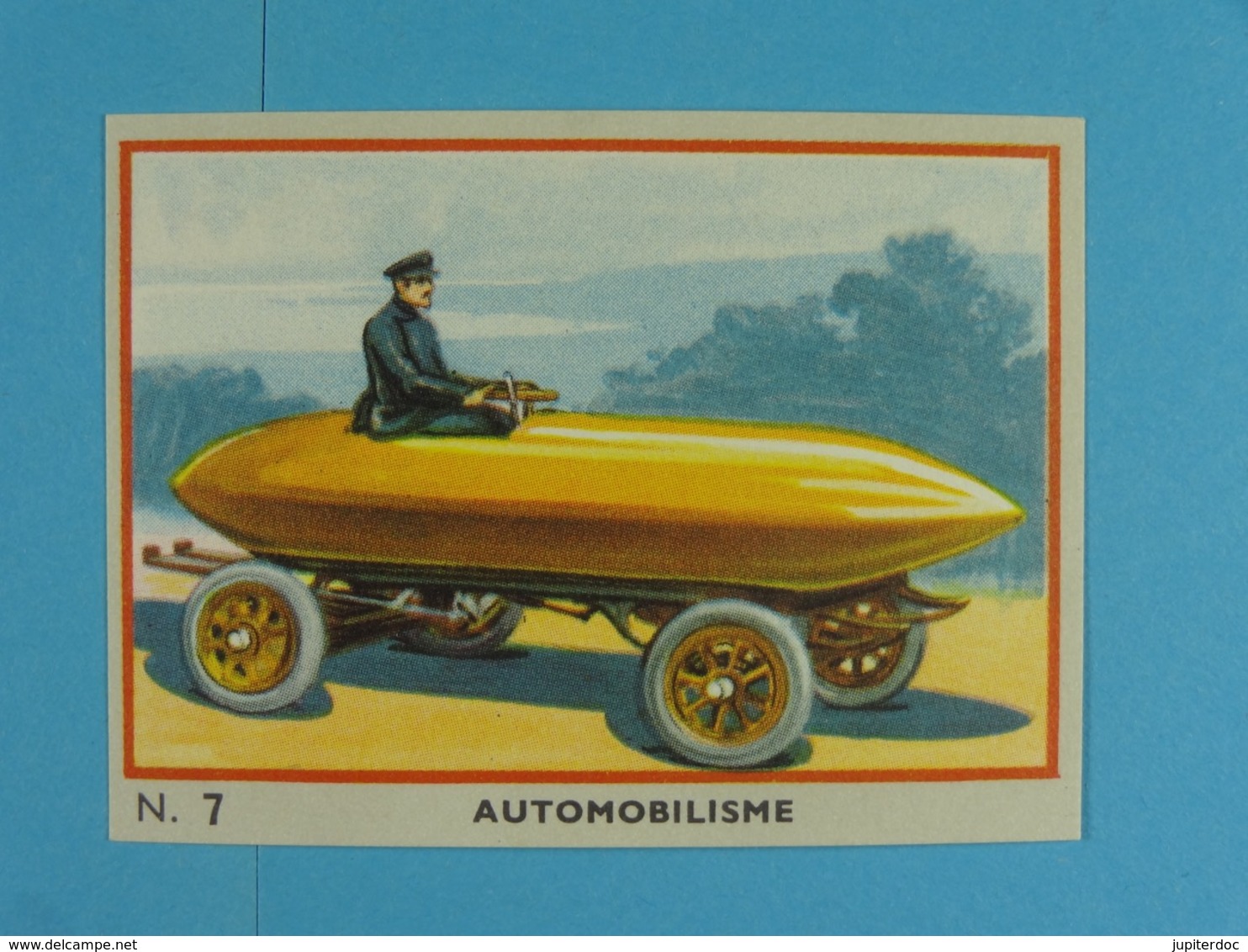 Lot de 8 chromos Jacques Automobilisme