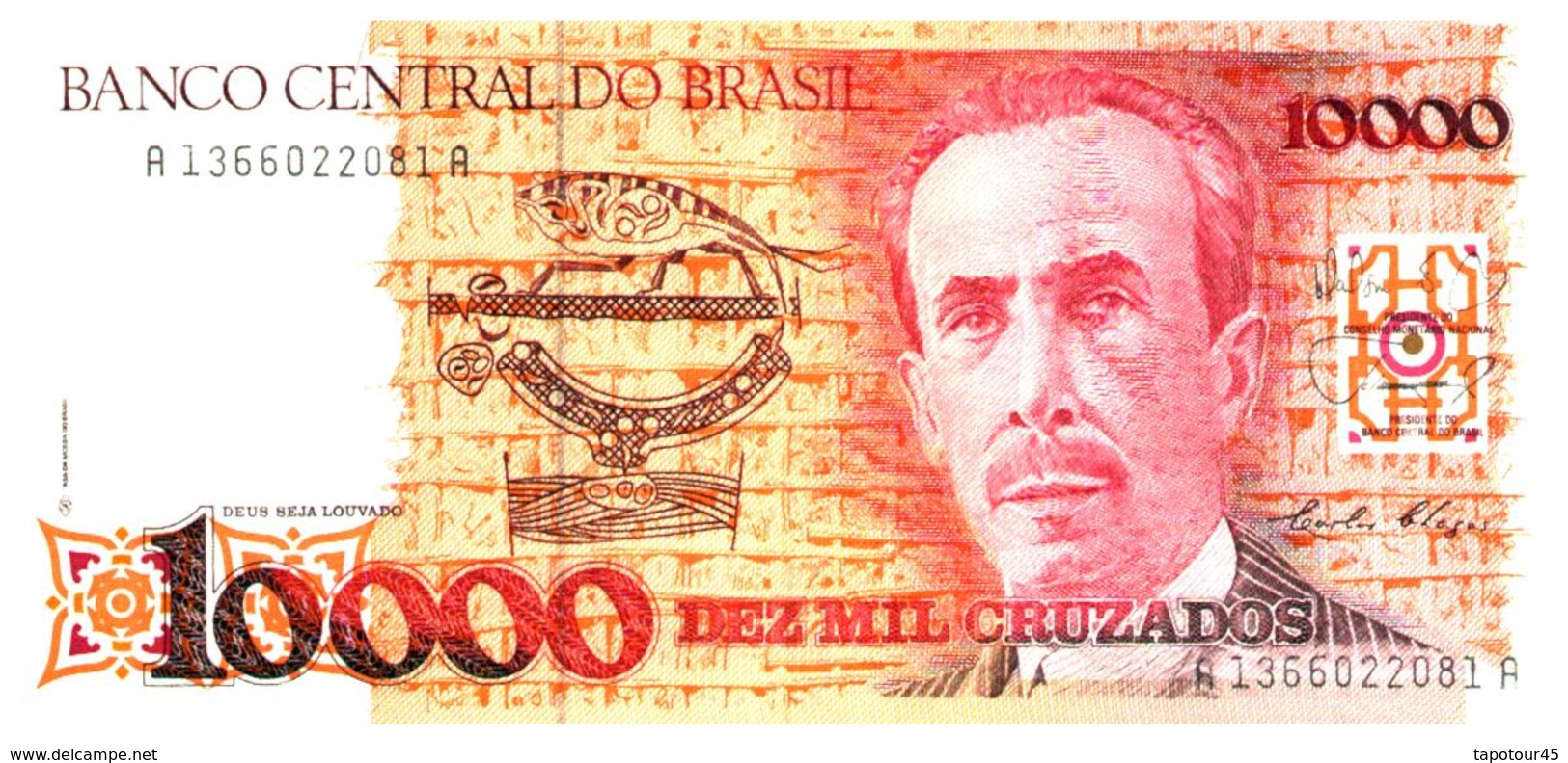 Billets > Brésil > 10000 Cruzados - Brésil