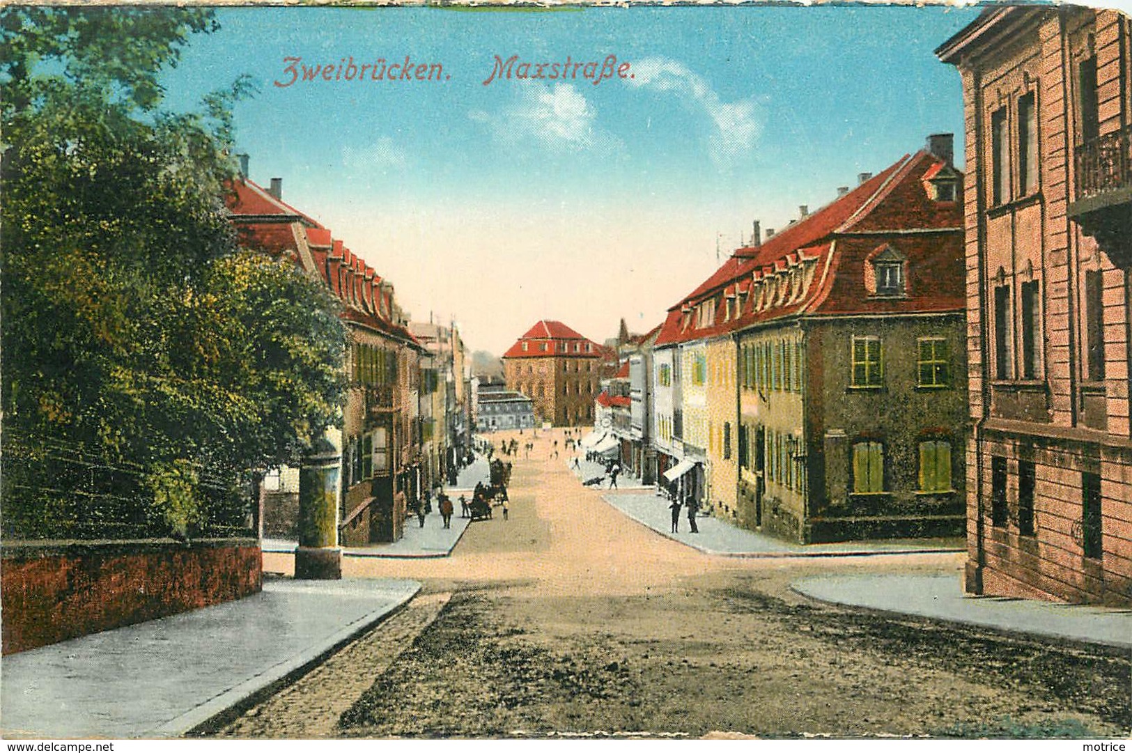 ZWEIBRUECKEN - lot de huit cartes diverses de la ville.