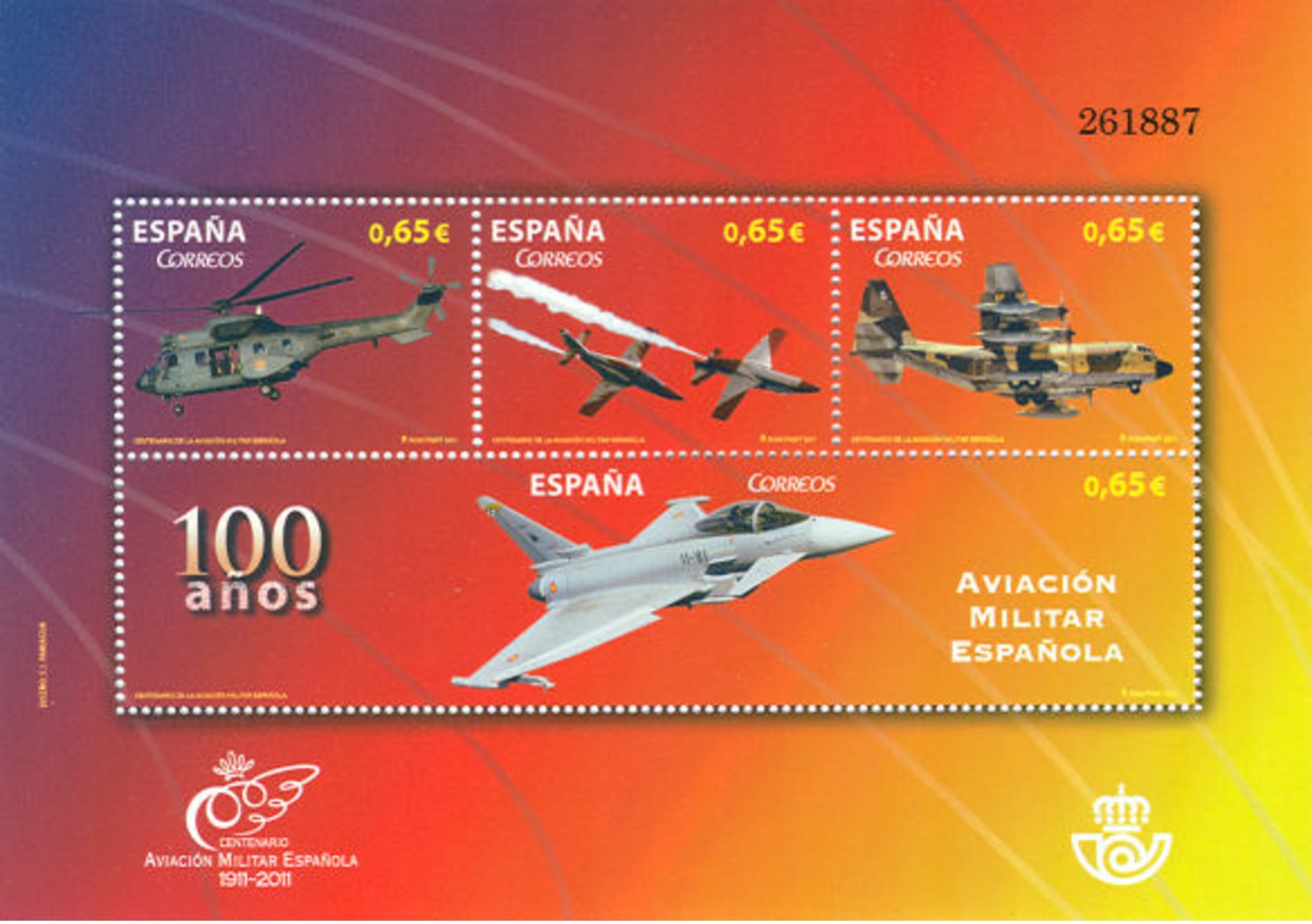 2011 España - Spain - Aviación Militar Española - Militaria