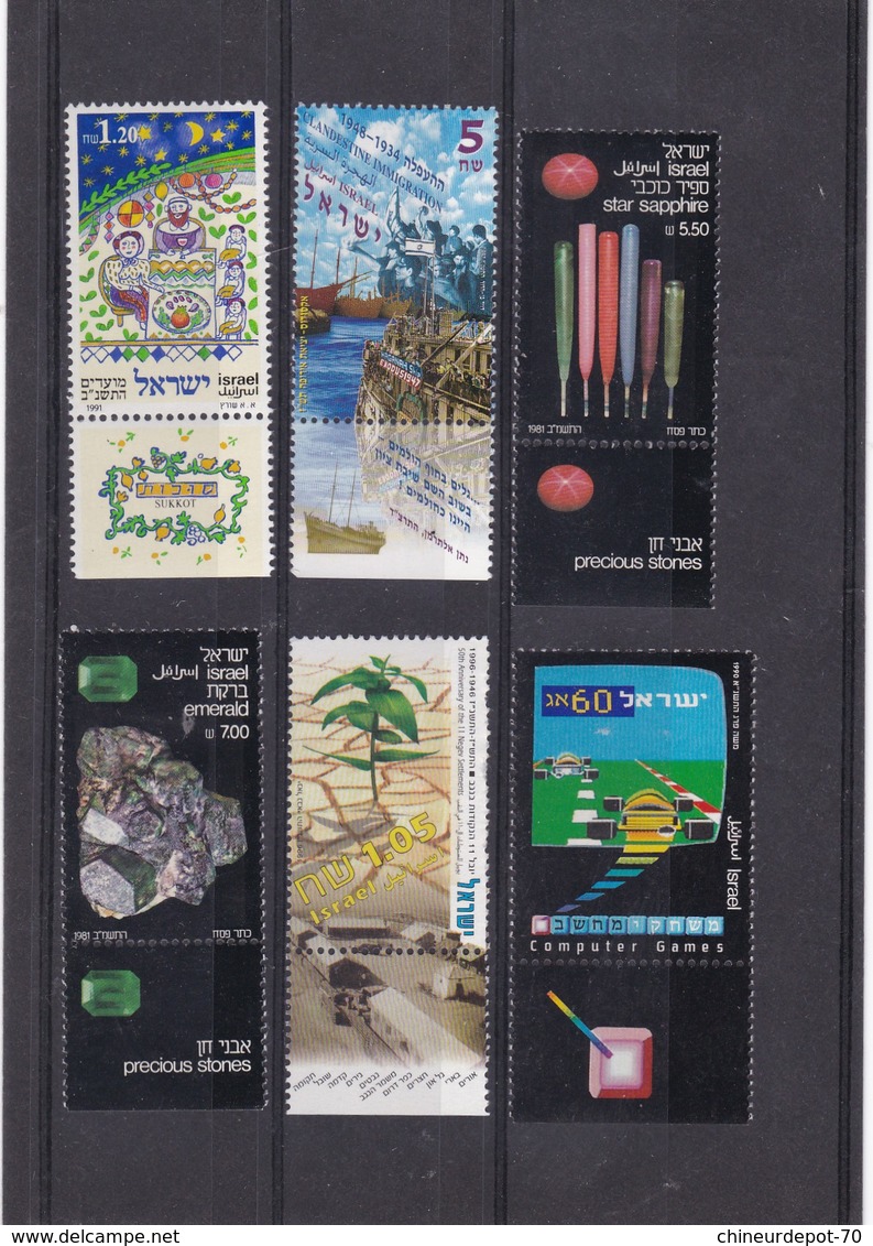 Timbres Israel Neufs * Charnière * - Collections, Lots & Séries