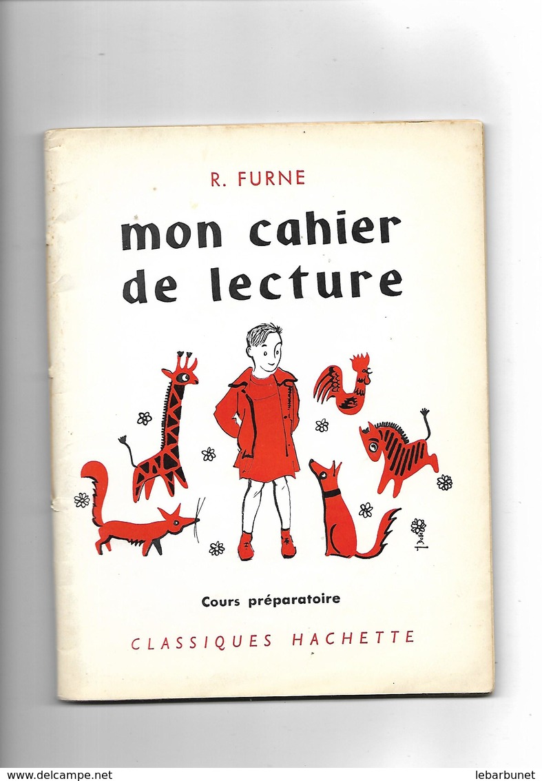 Livre 1957 Mon Cahier De Lecture Cours Préparatoire - 6-12 Jaar