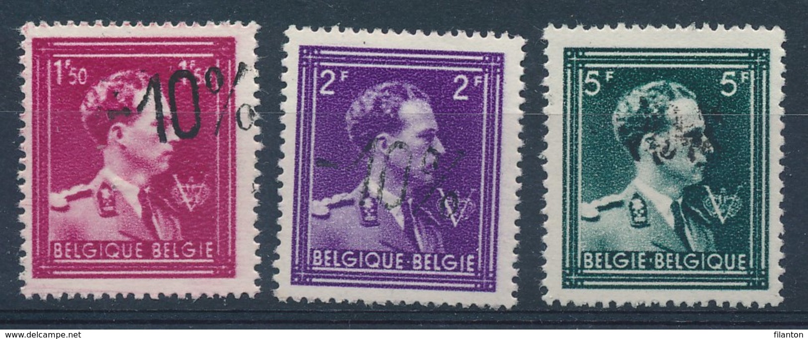 BELGIE - OBP Nr 724N/P - "-10%" - MNH** - 1946 -10%