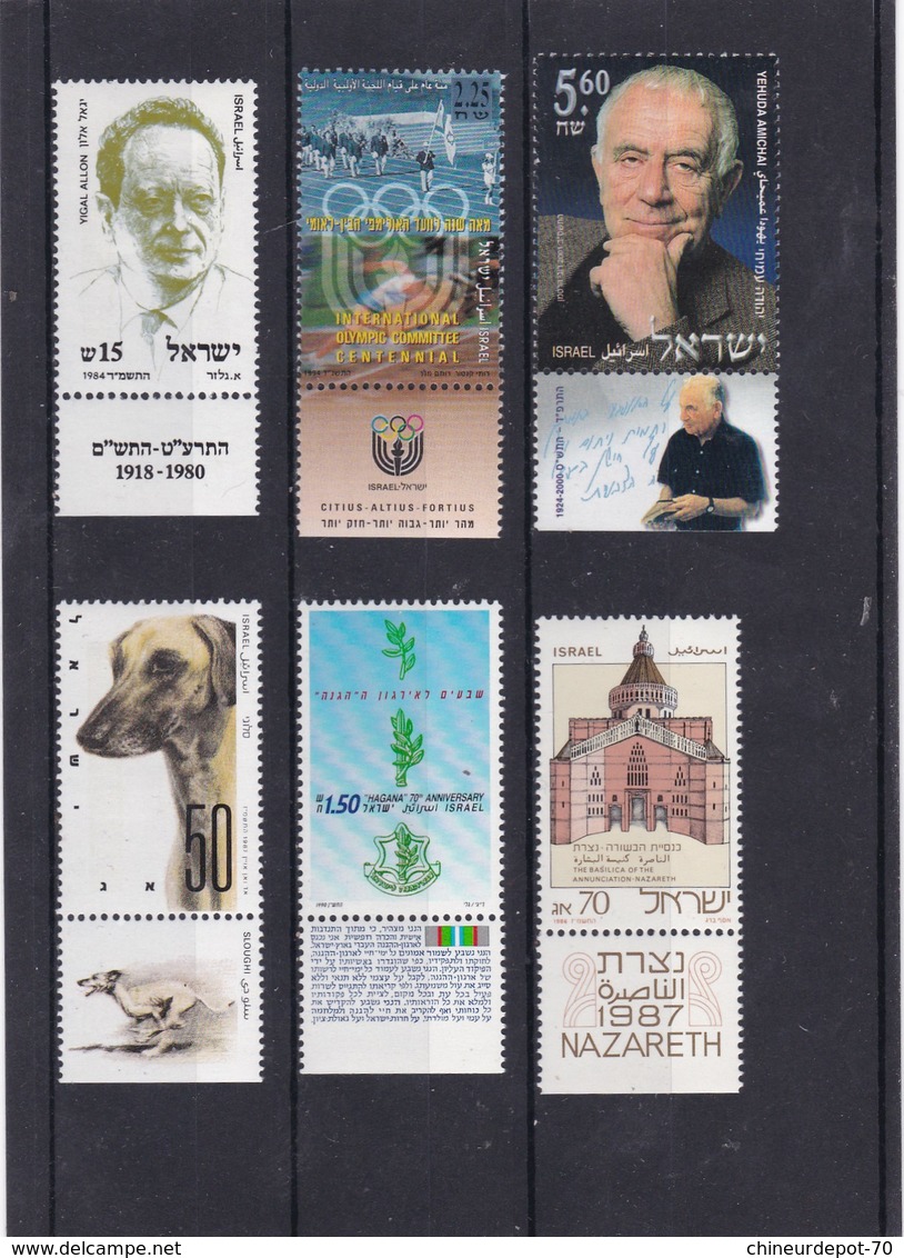 Timbres Israel Neufs * Charnière * - Collections, Lots & Séries