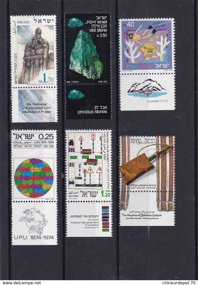 Timbres Israel Neufs * Charnière * - Collections, Lots & Series