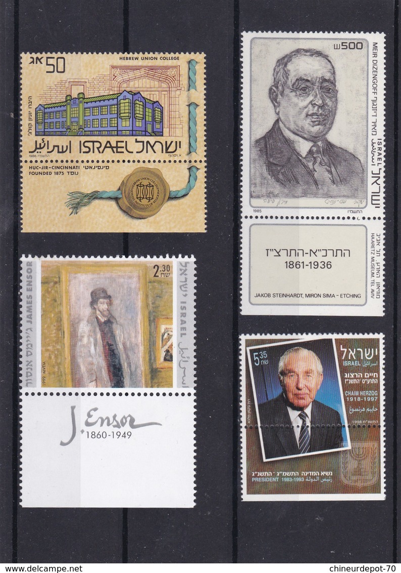 Timbres Israel Neufs * Charnière * - Collections, Lots & Séries