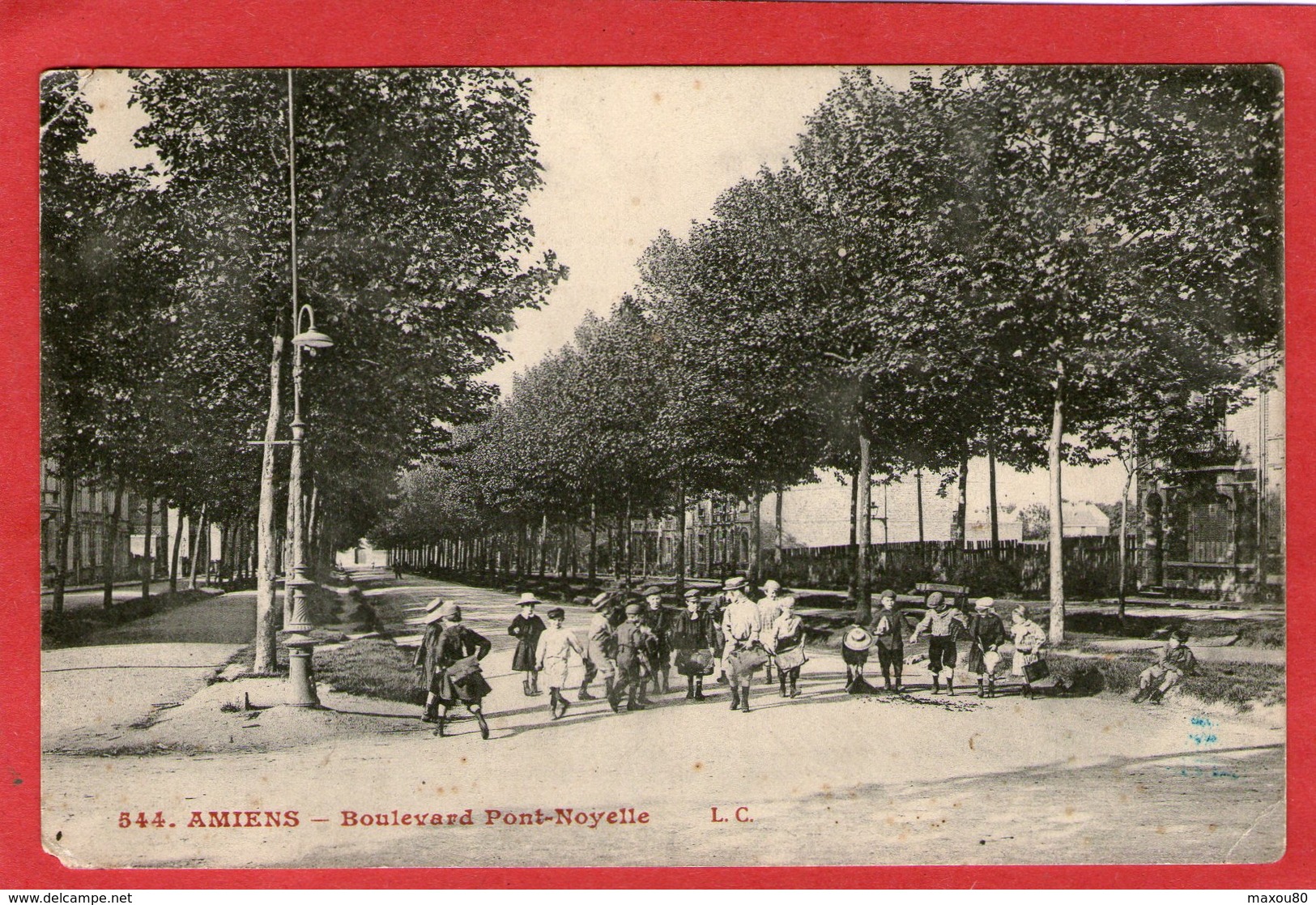 AMIENS - Boulevard Pont-Noyelle - 1912 - - Amiens