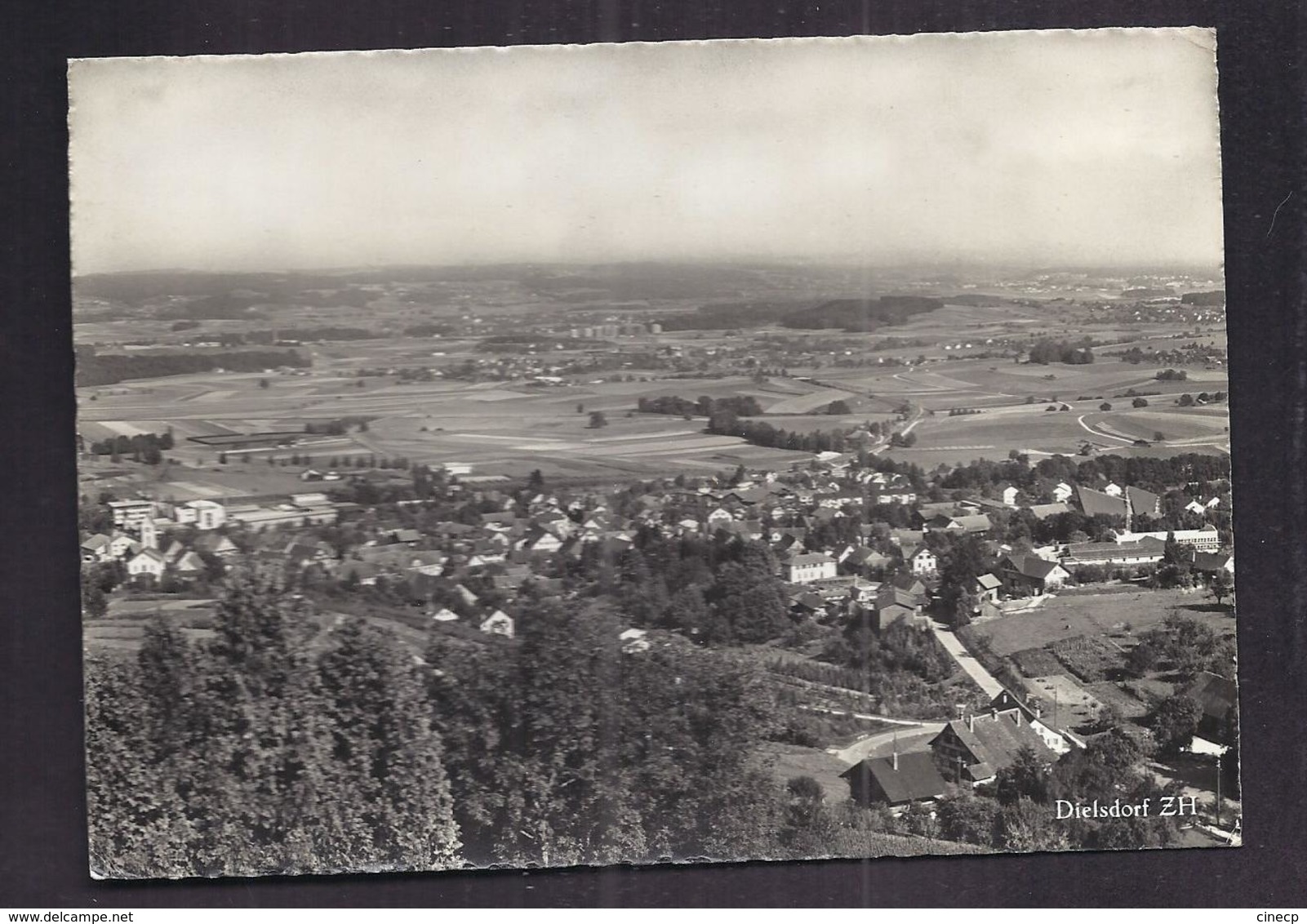 CPSM SUISSE - DIELSDORF - Très Jolie Vue Générale Du Village - Dielsdorf