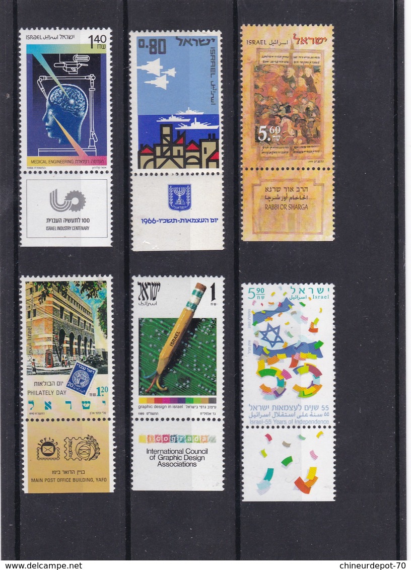 Timbres Israel Neufs * Charnière * - Verzamelingen & Reeksen