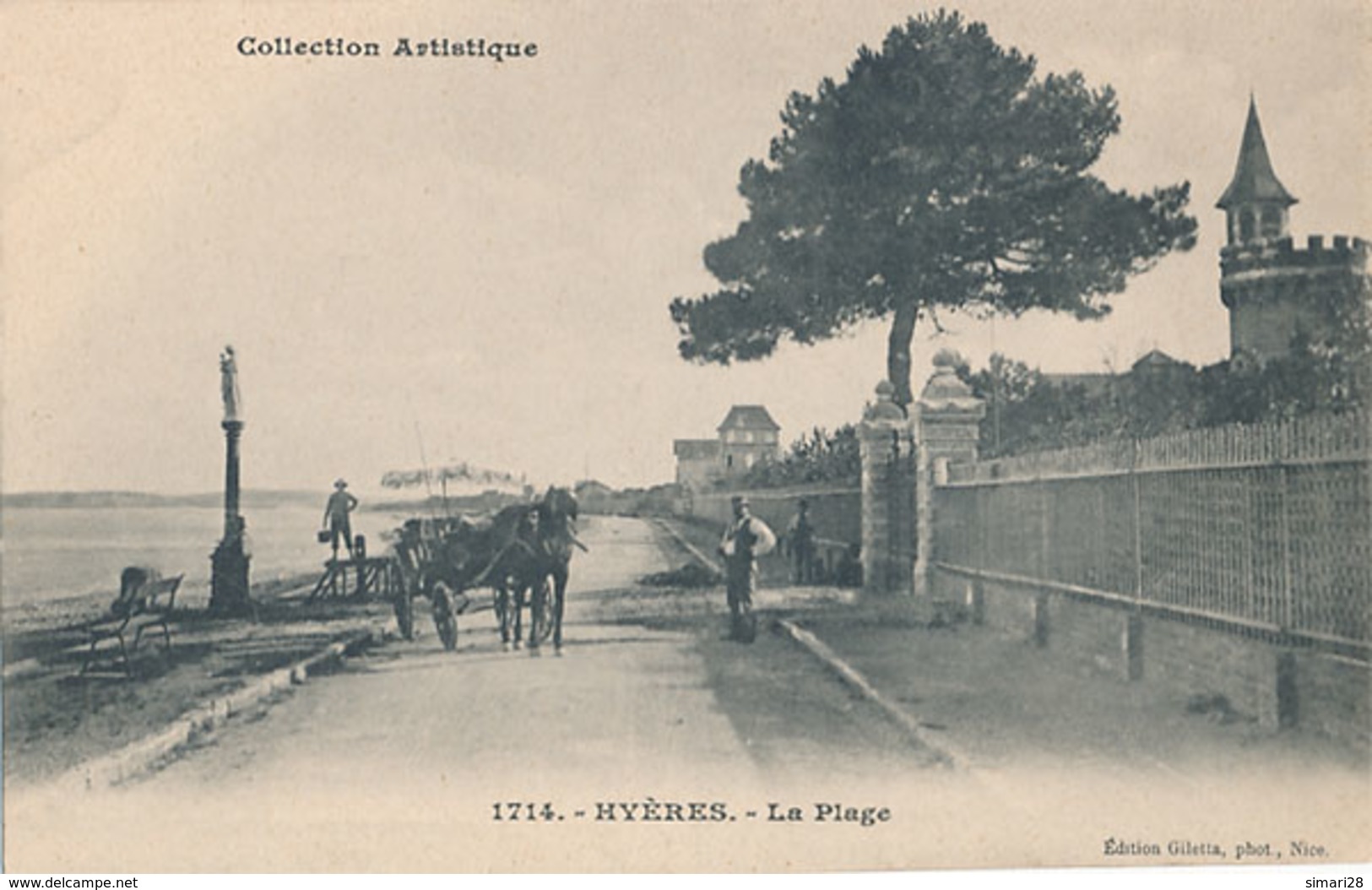 HYERES - N° 1714 - LA PLAGE - Hyeres