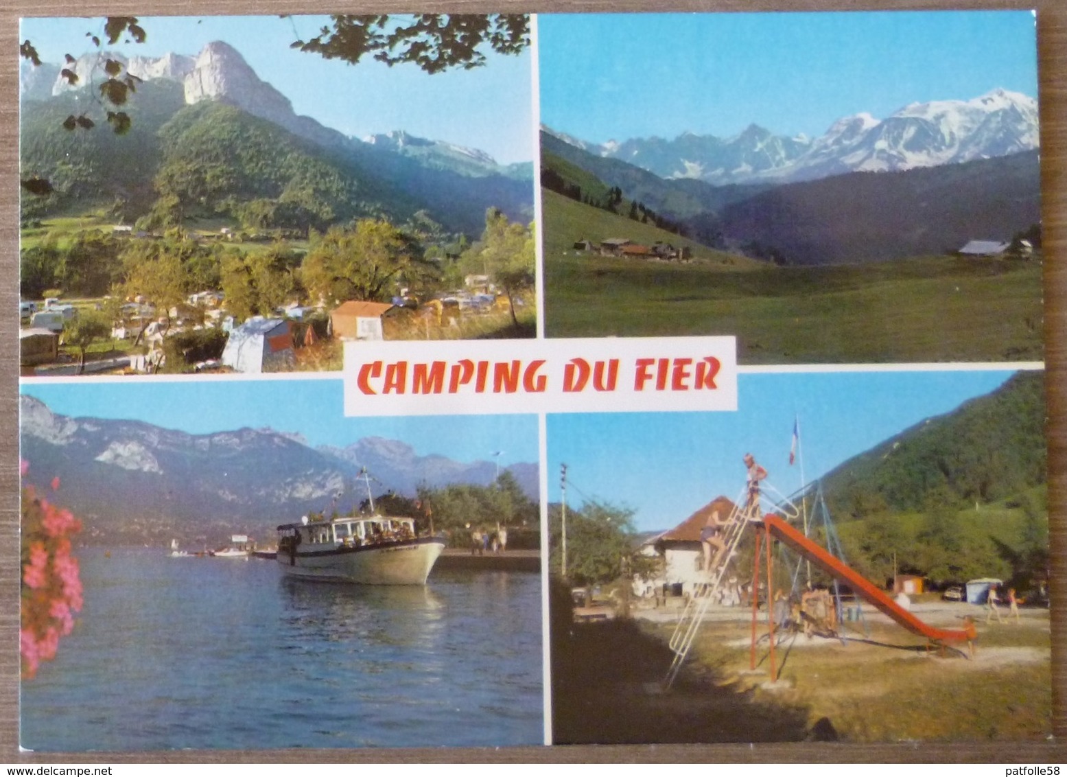 ALEX  (74). MULTIVUE SUR LE CAMPING DU FIER. ANNEES 1970-80.TBE. - Other & Unclassified